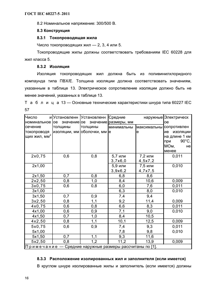  IEC 60227-5-2011