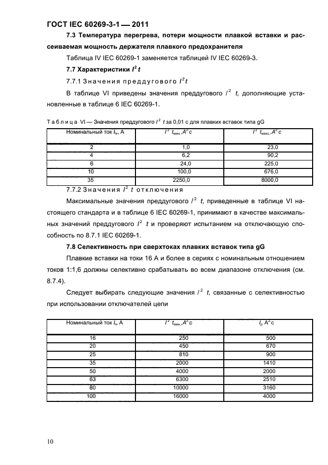  IEC 60269-3-1-2011