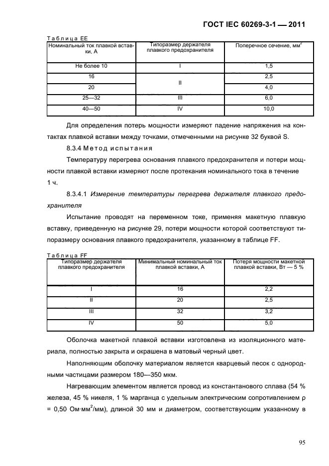  IEC 60269-3-1-2011