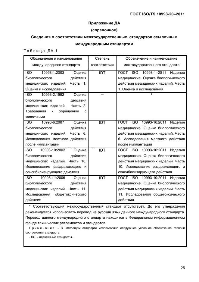  ISO/TS 10993-20-2011