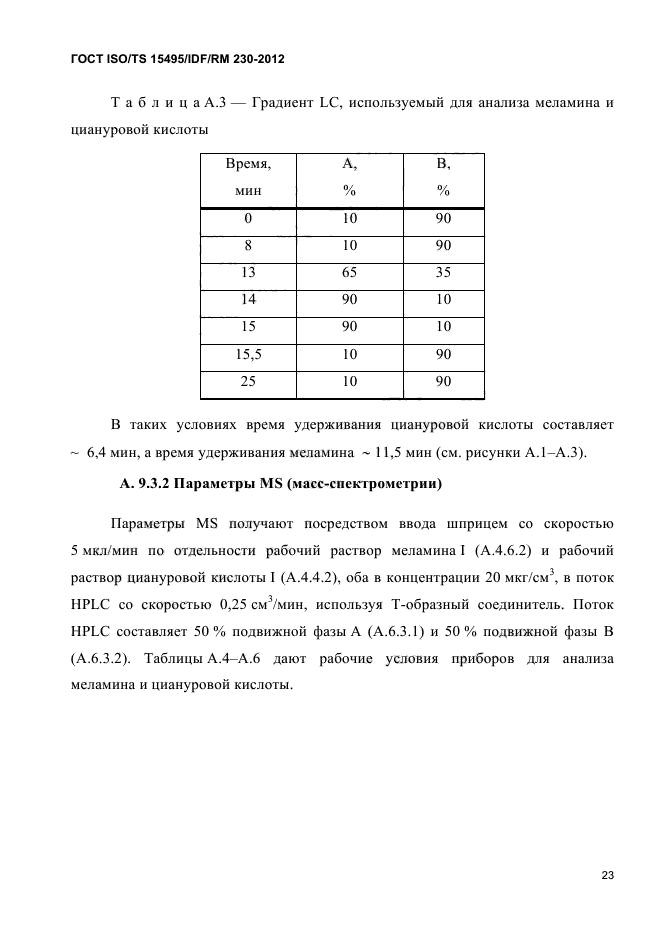  ISO/TS 15495/IDF/RM 230-2012