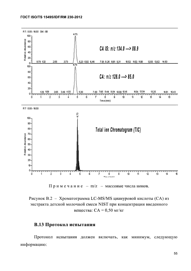  ISO/TS 15495/IDF/RM 230-2012