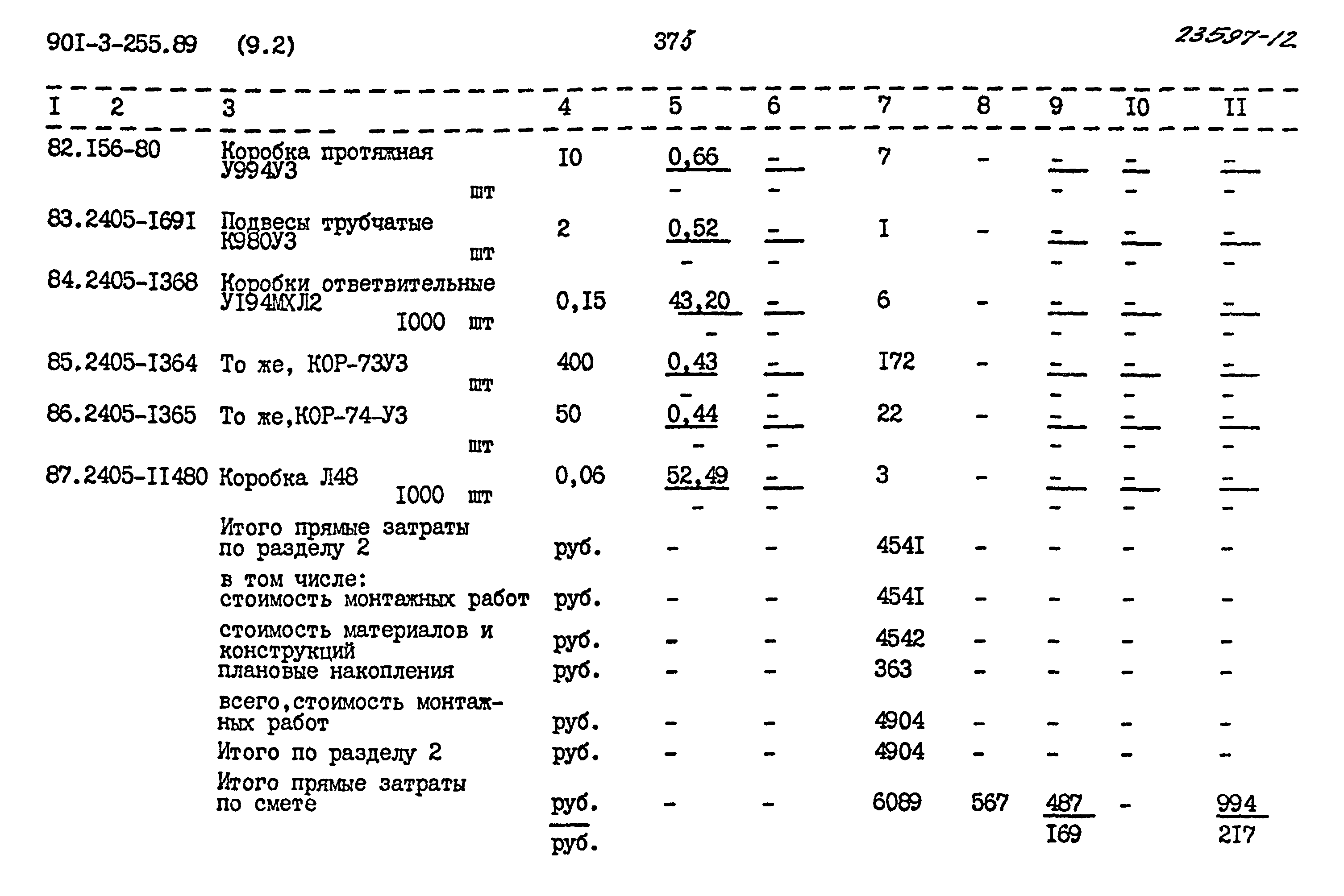 Типовой проект 901-3-255.89