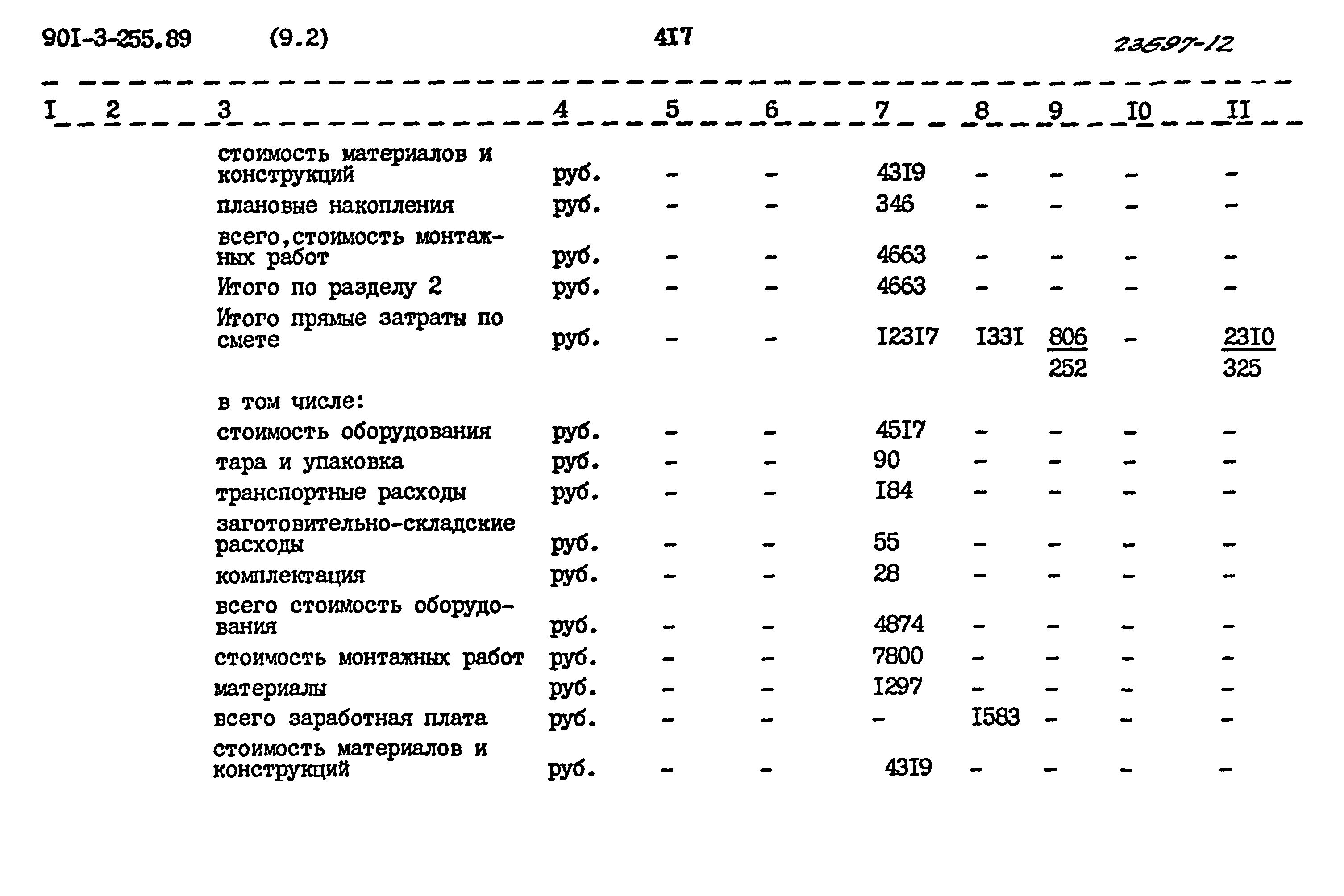 Типовой проект 901-3-255.89