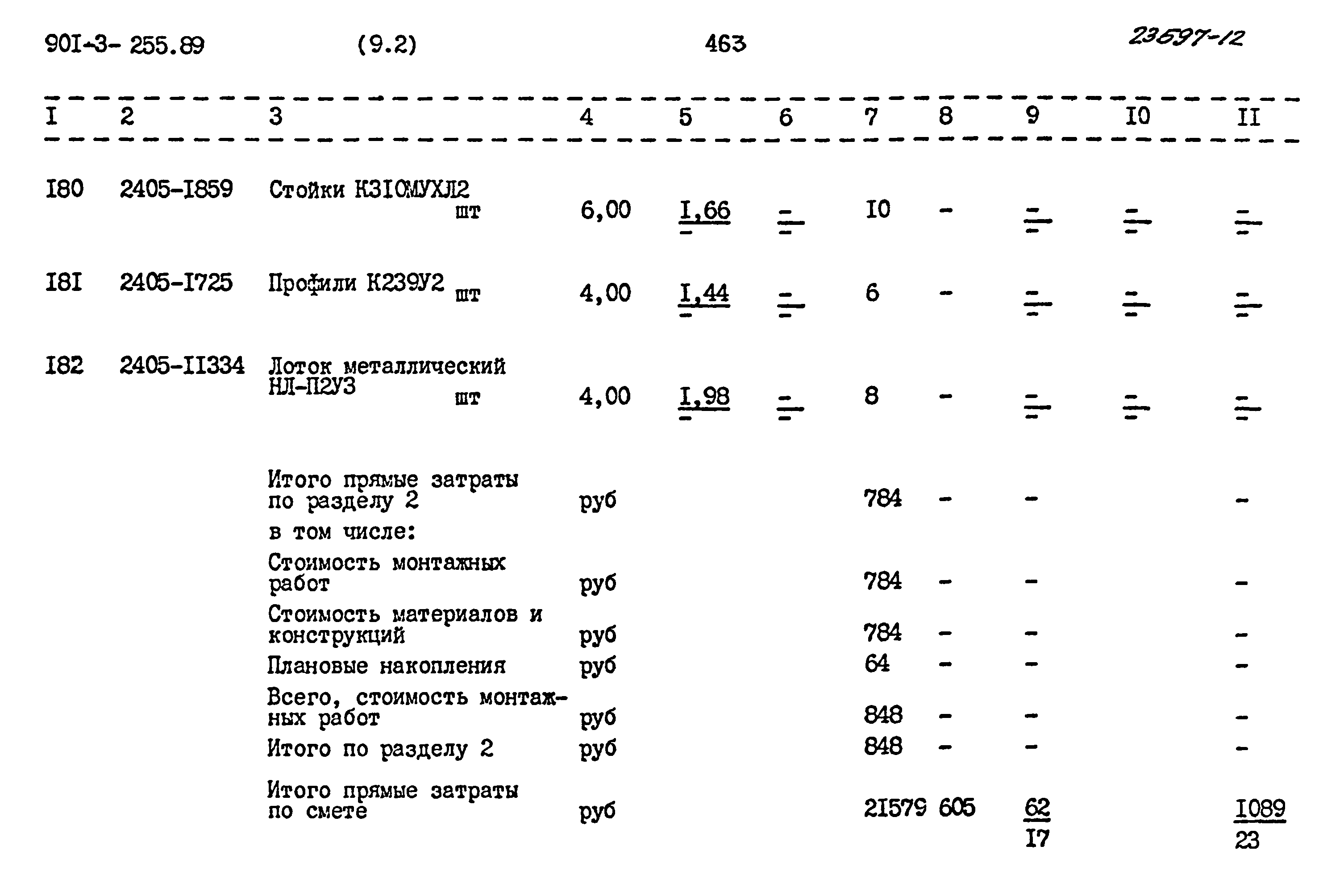 Типовой проект 901-3-255.89