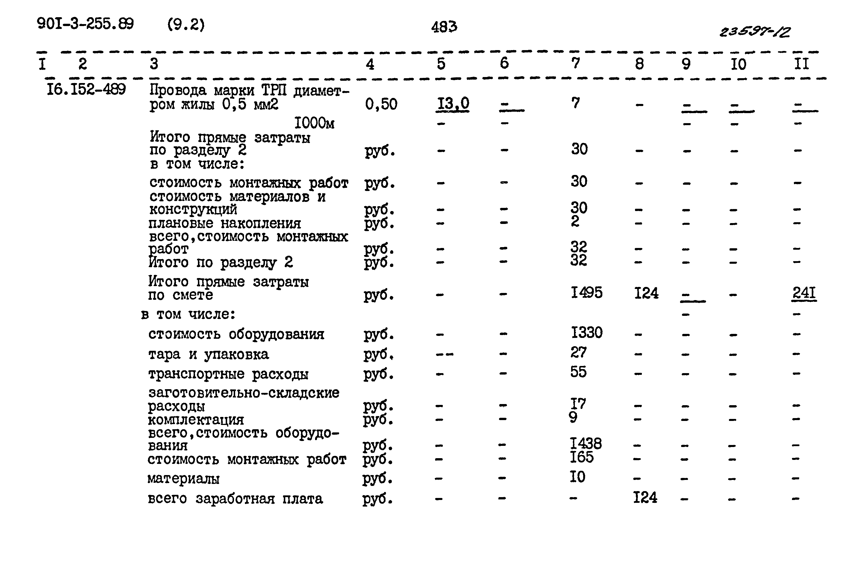 Типовой проект 901-3-255.89