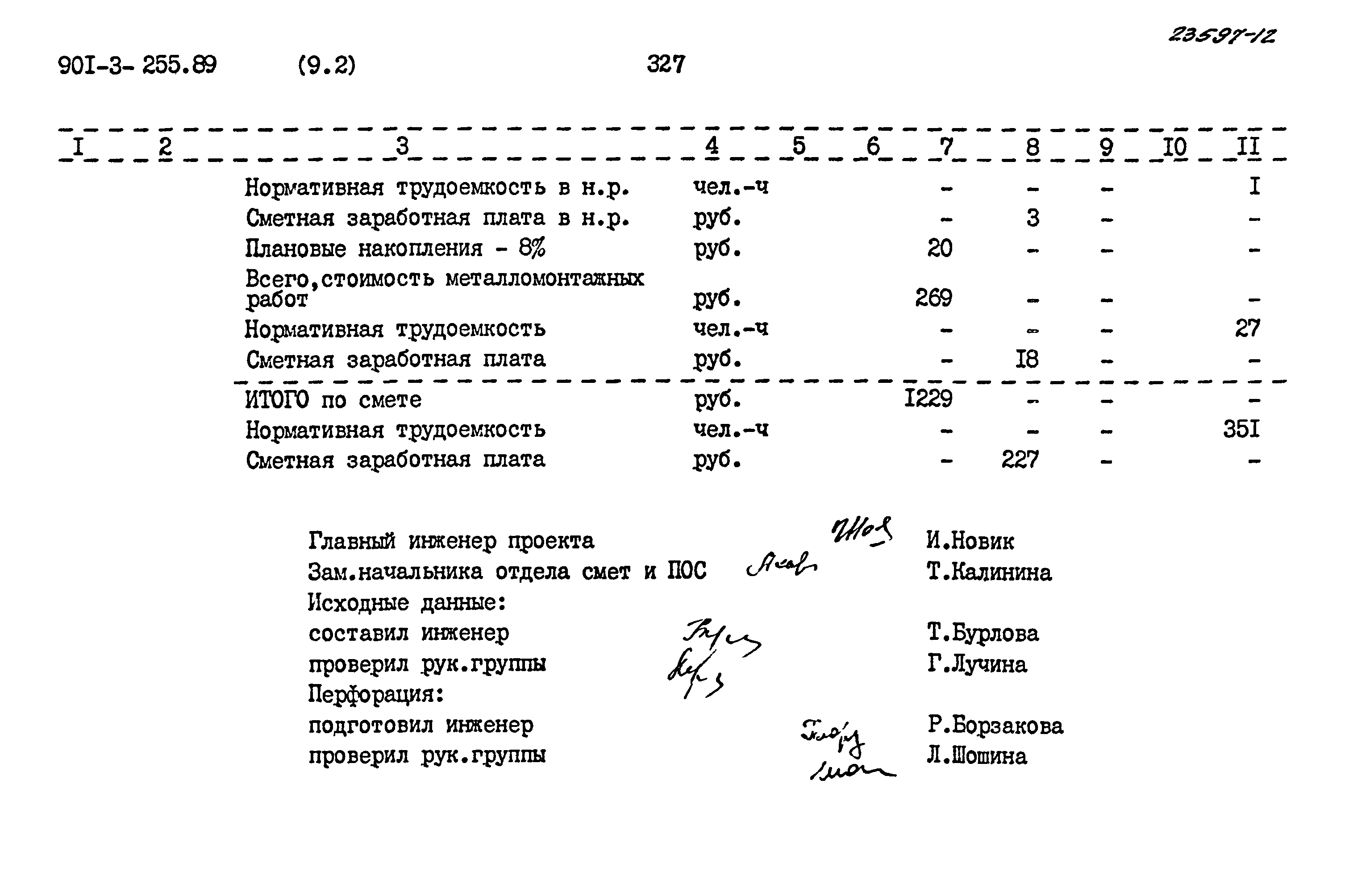 Типовой проект 901-3-255.89