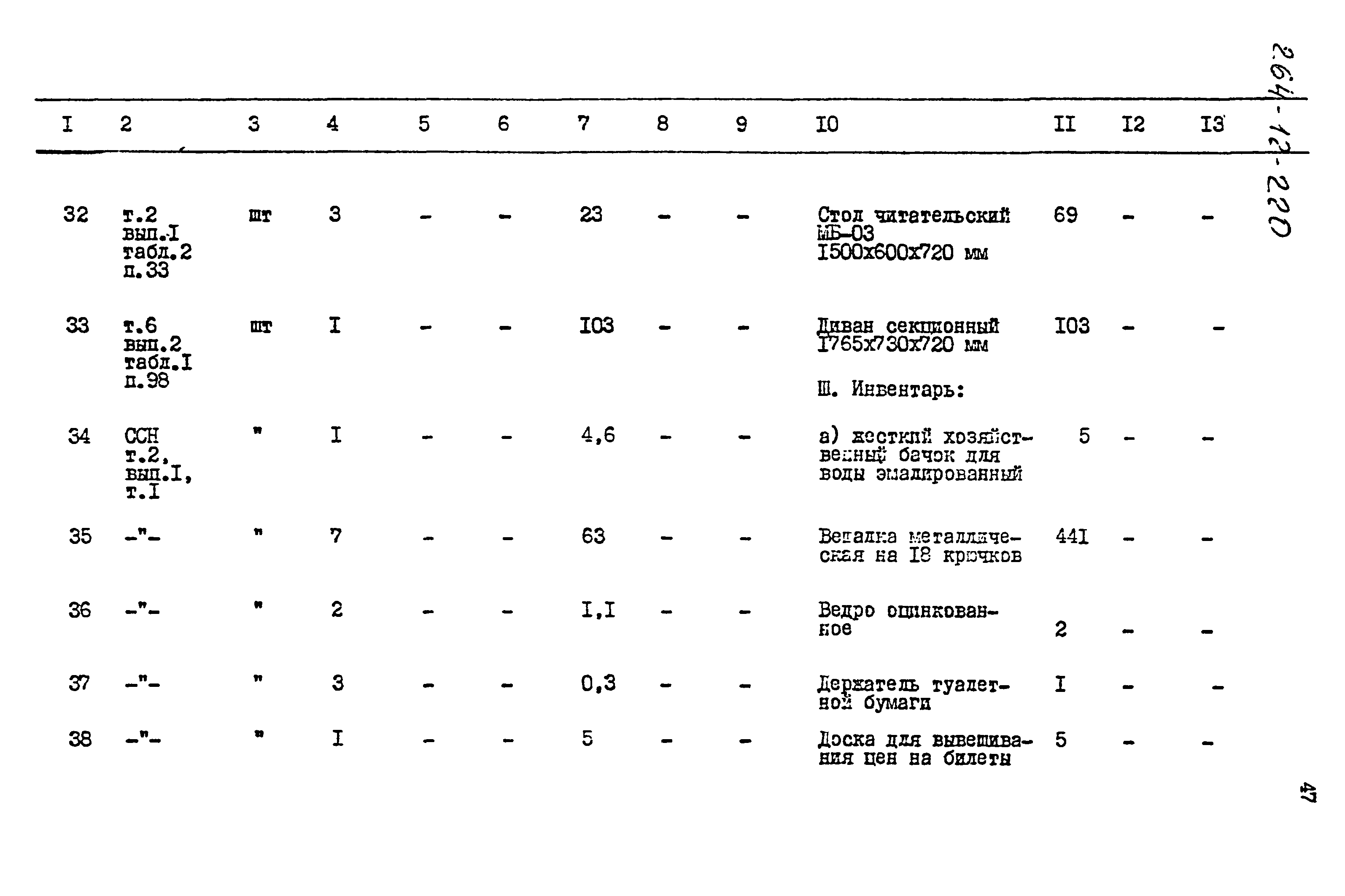 Типовой проект 264-12-220