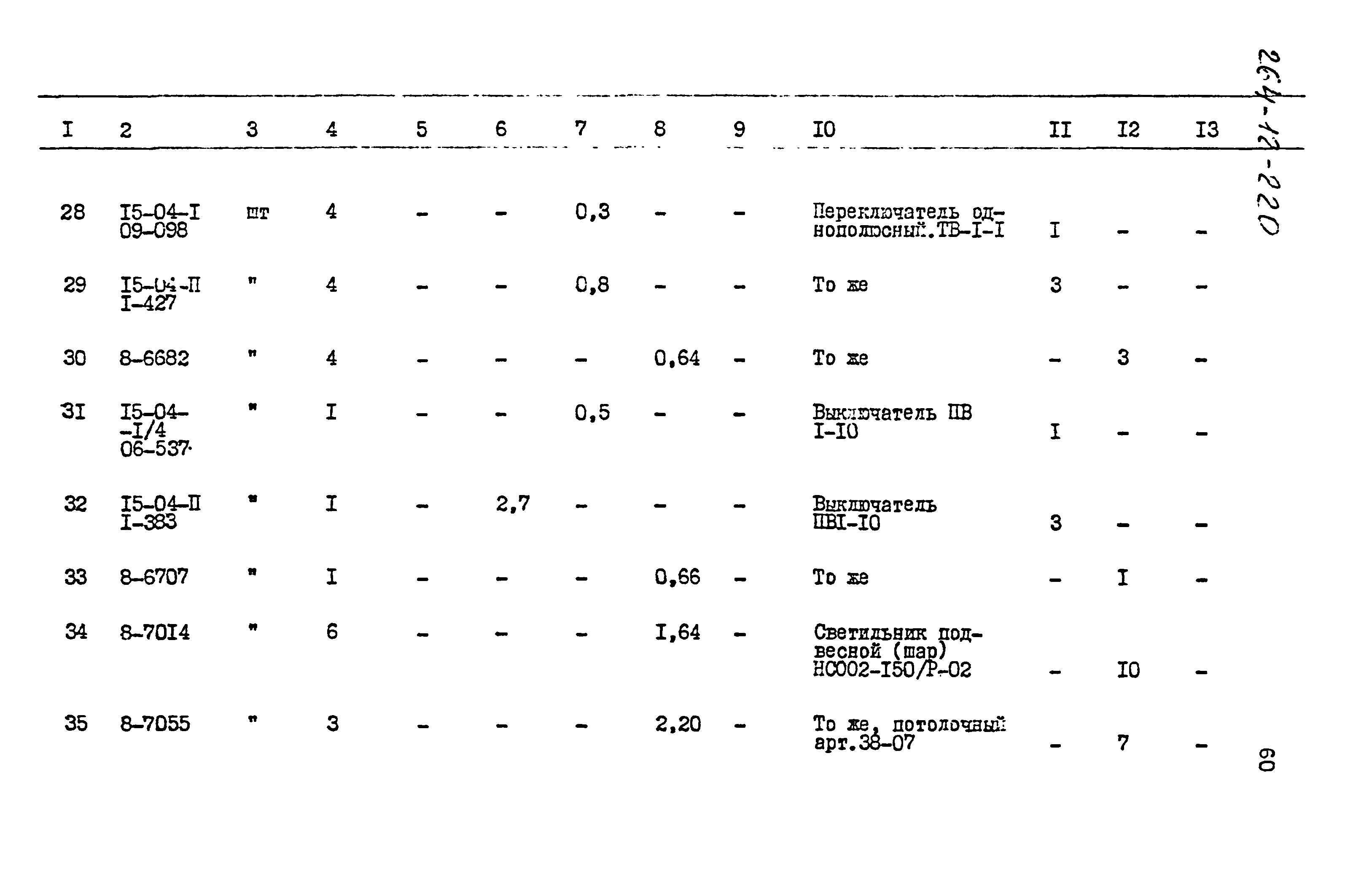 Типовой проект 264-12-220