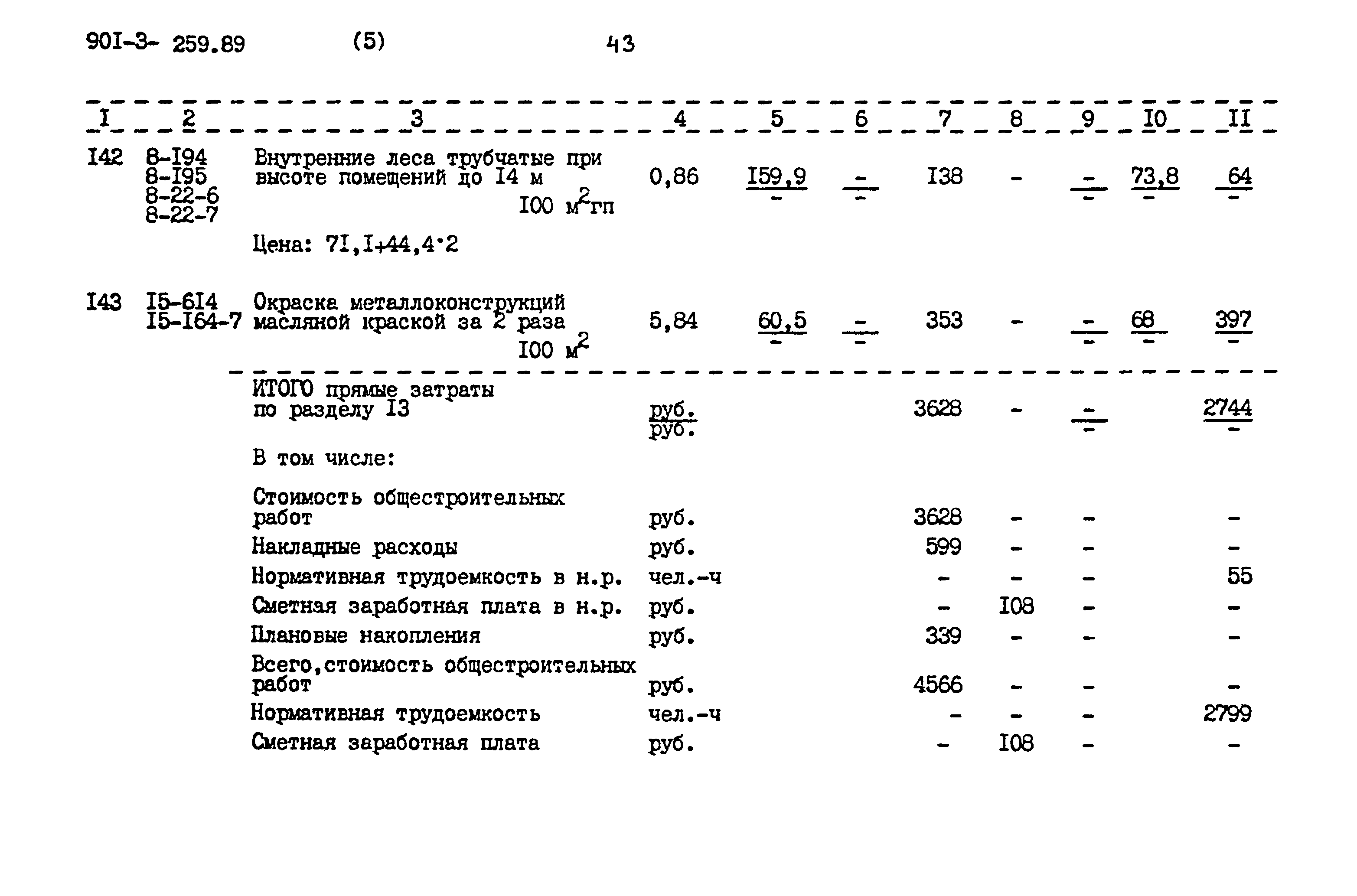 Типовой проект 901-3-259.89