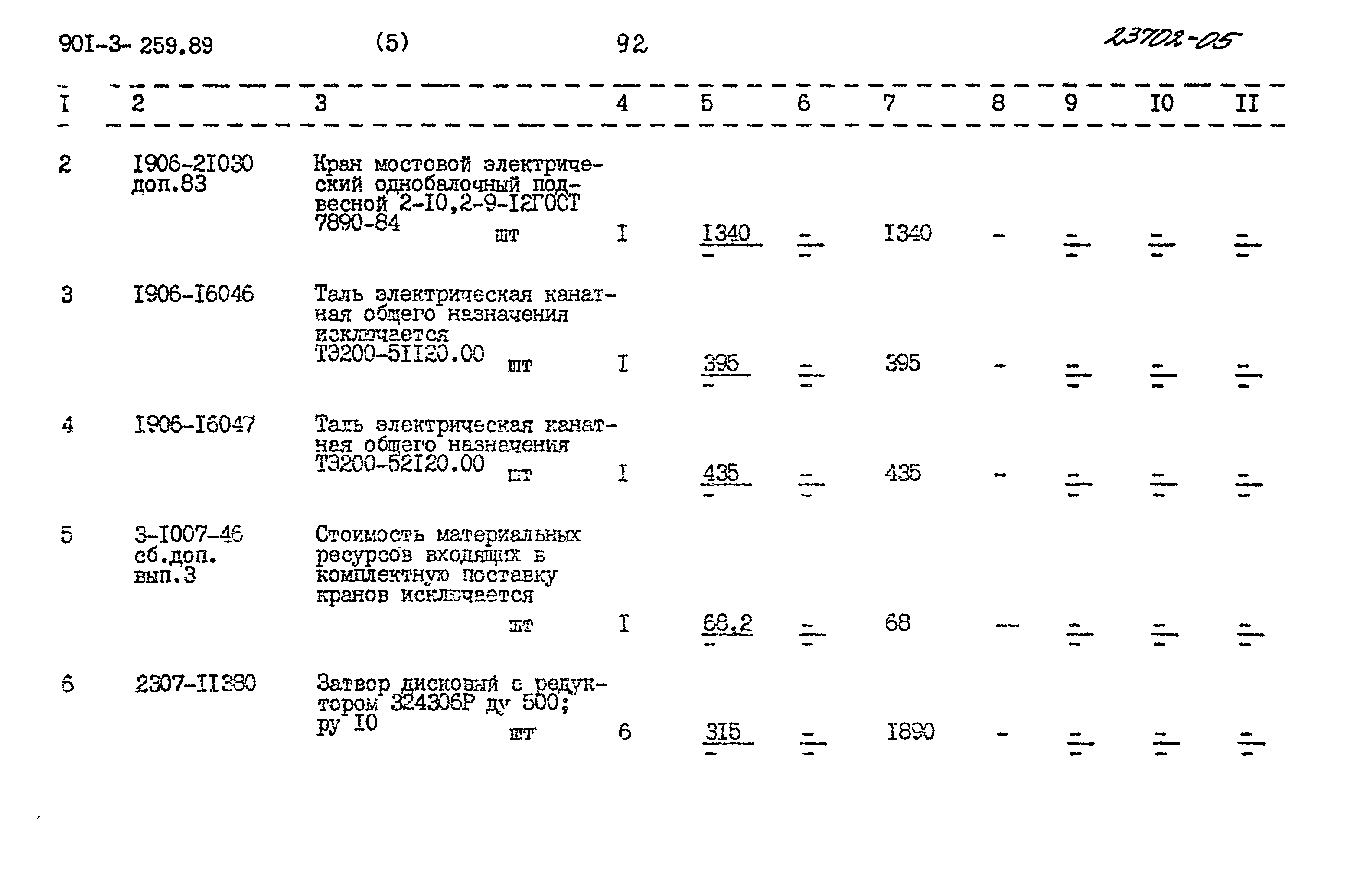 Типовой проект 901-3-259.89