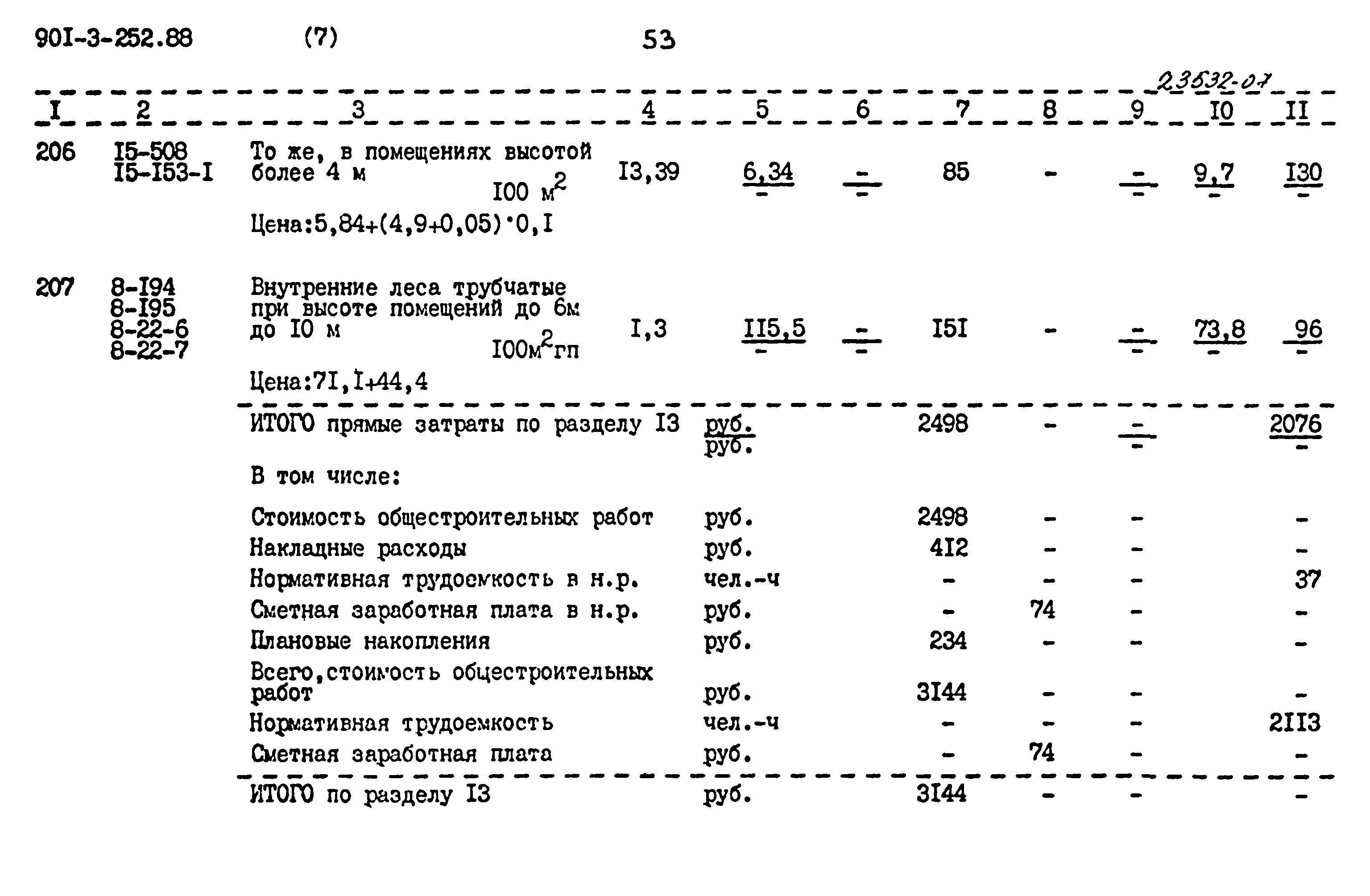 Типовой проект 901-3-252.88