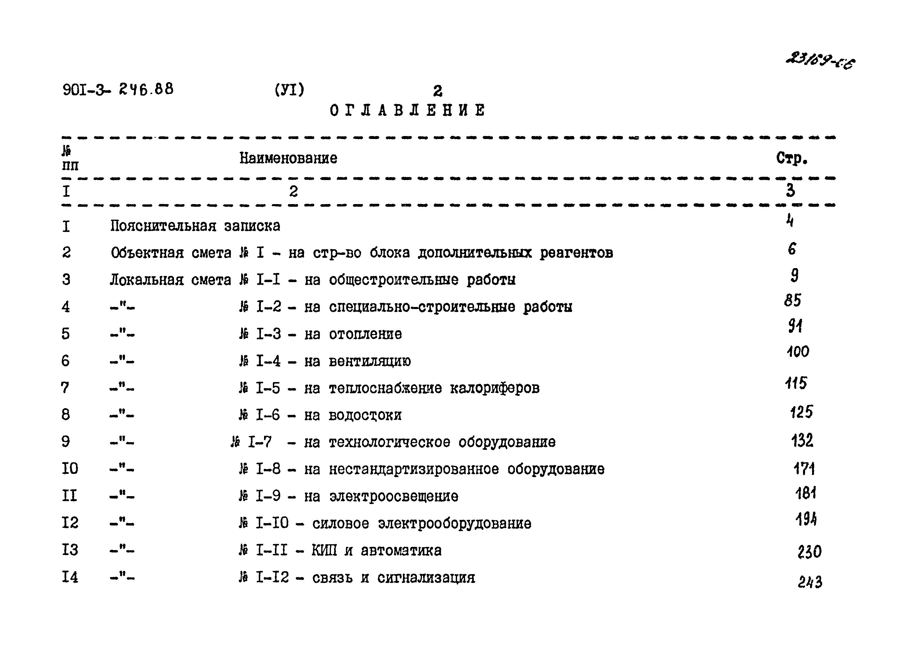 Типовой проект 901-3-246.88