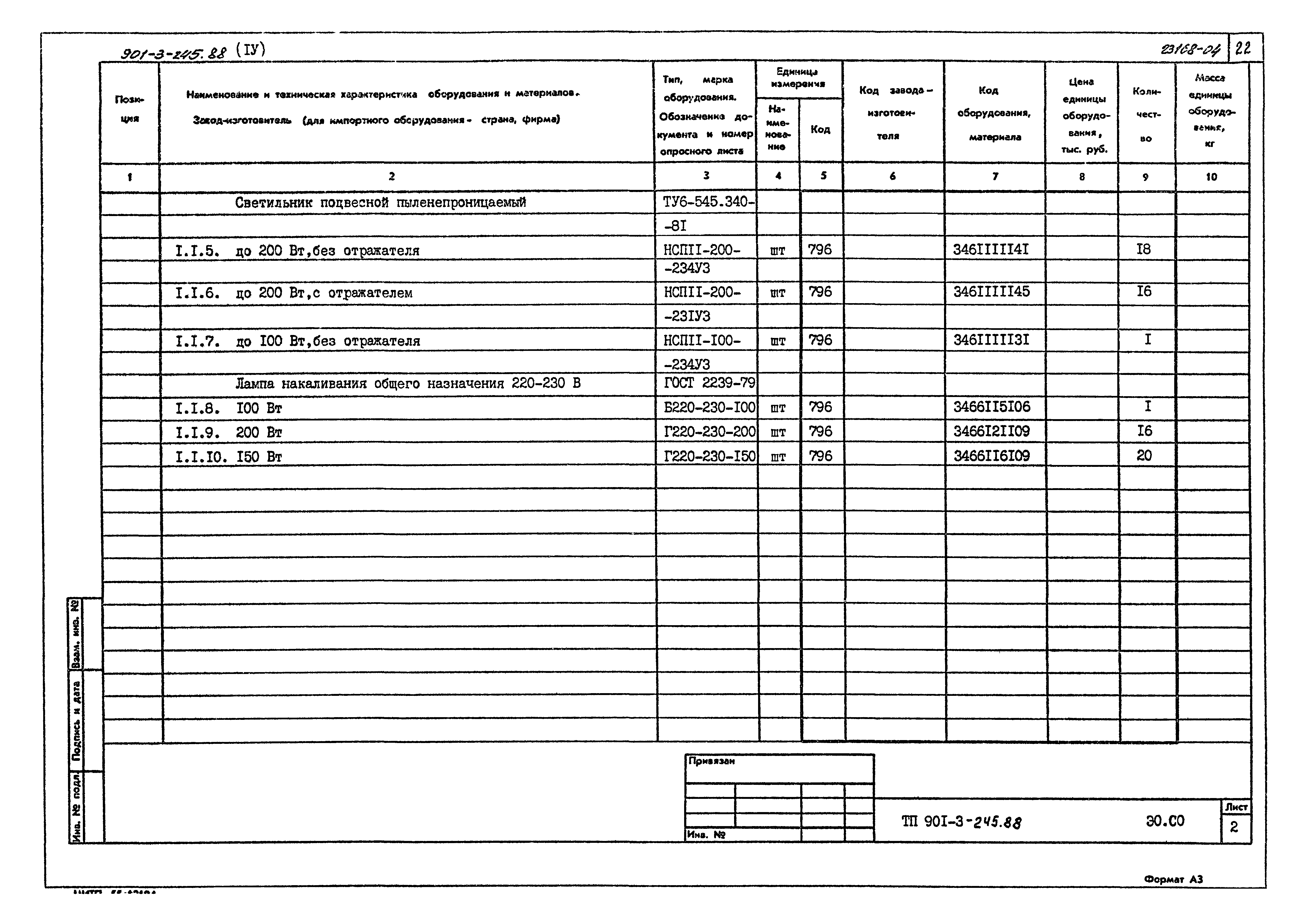 Типовой проект 901-3-245.88