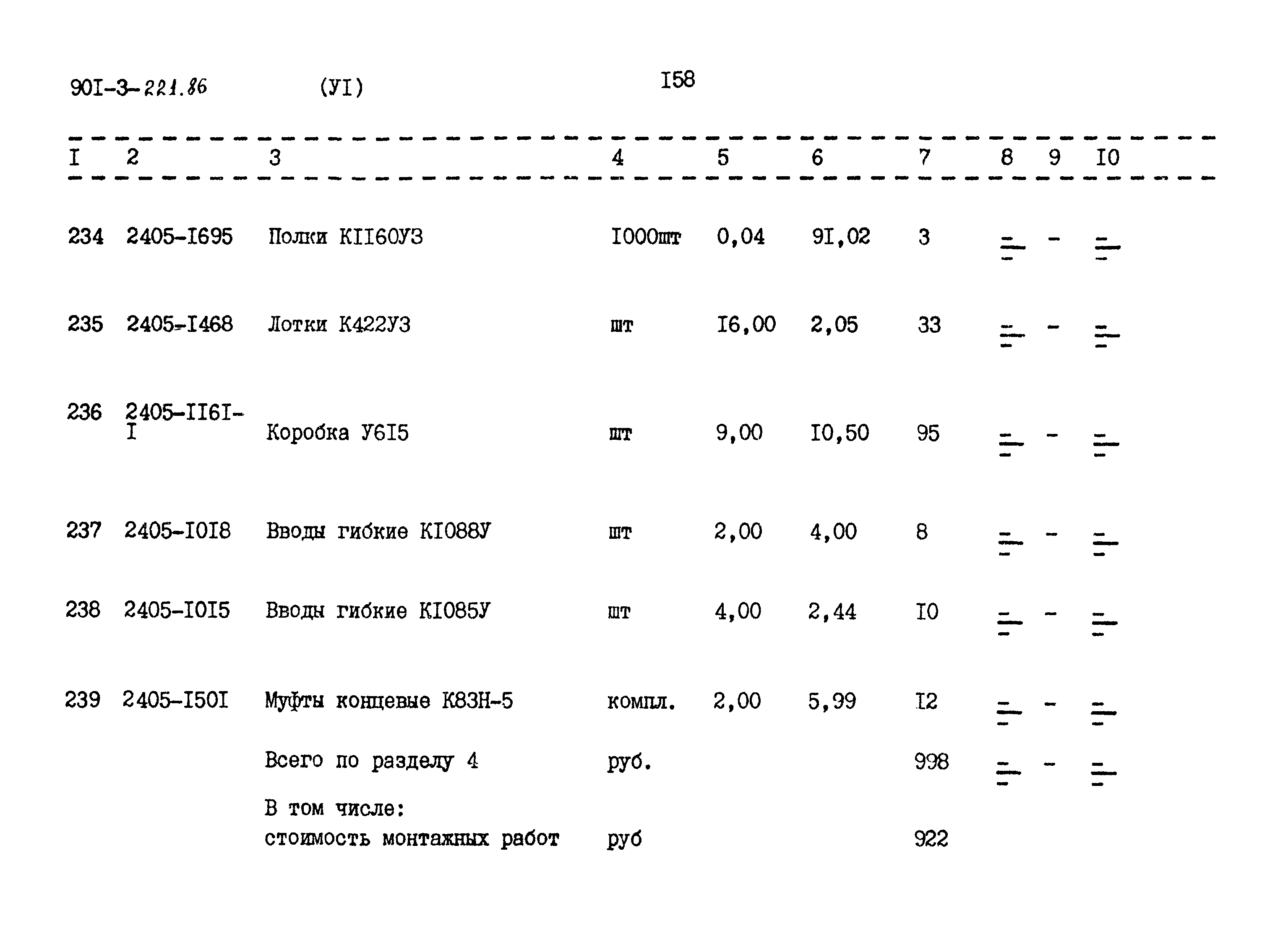 Типовой проект 901-3-221.86