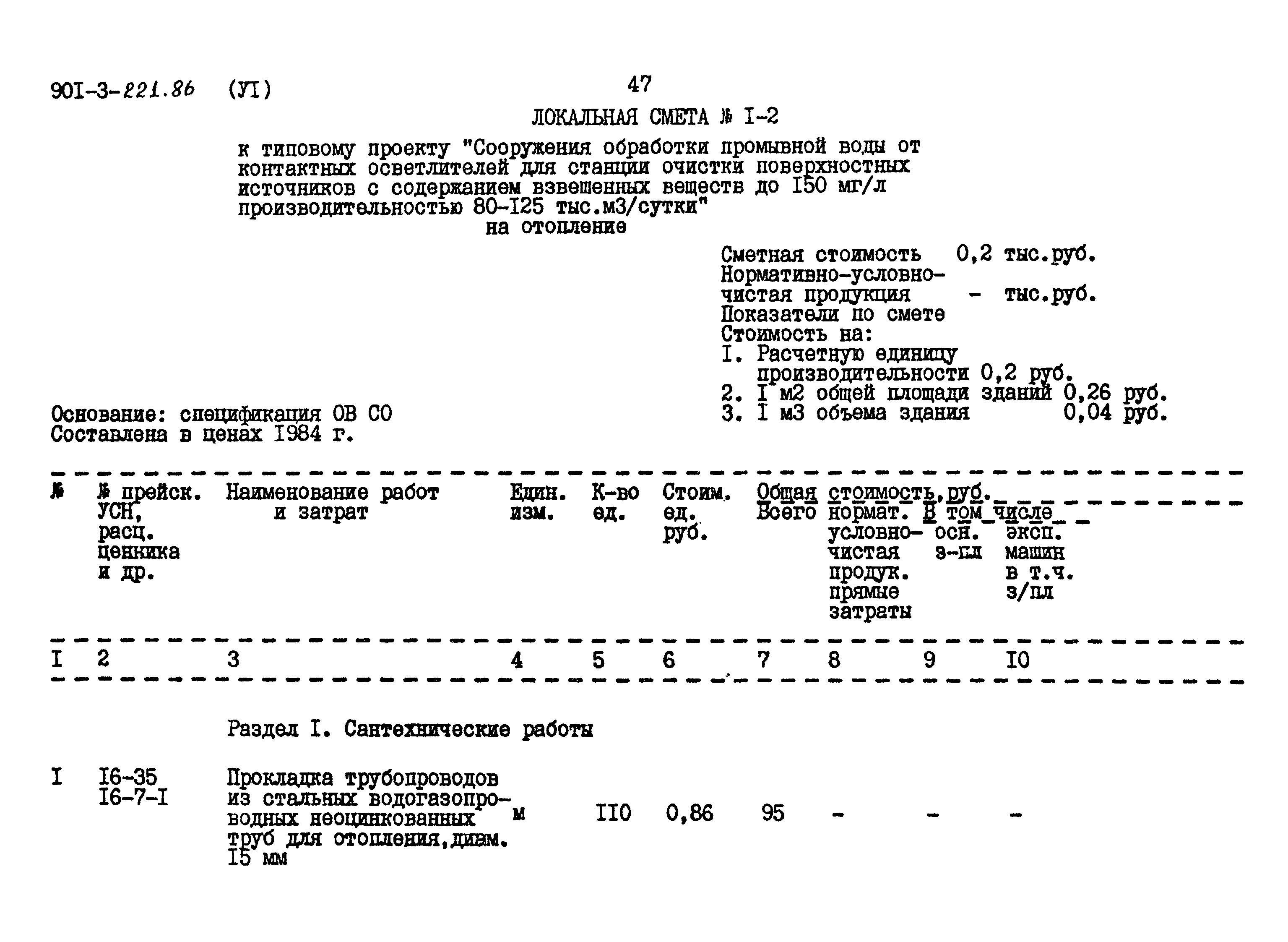 Типовой проект 901-3-221.86