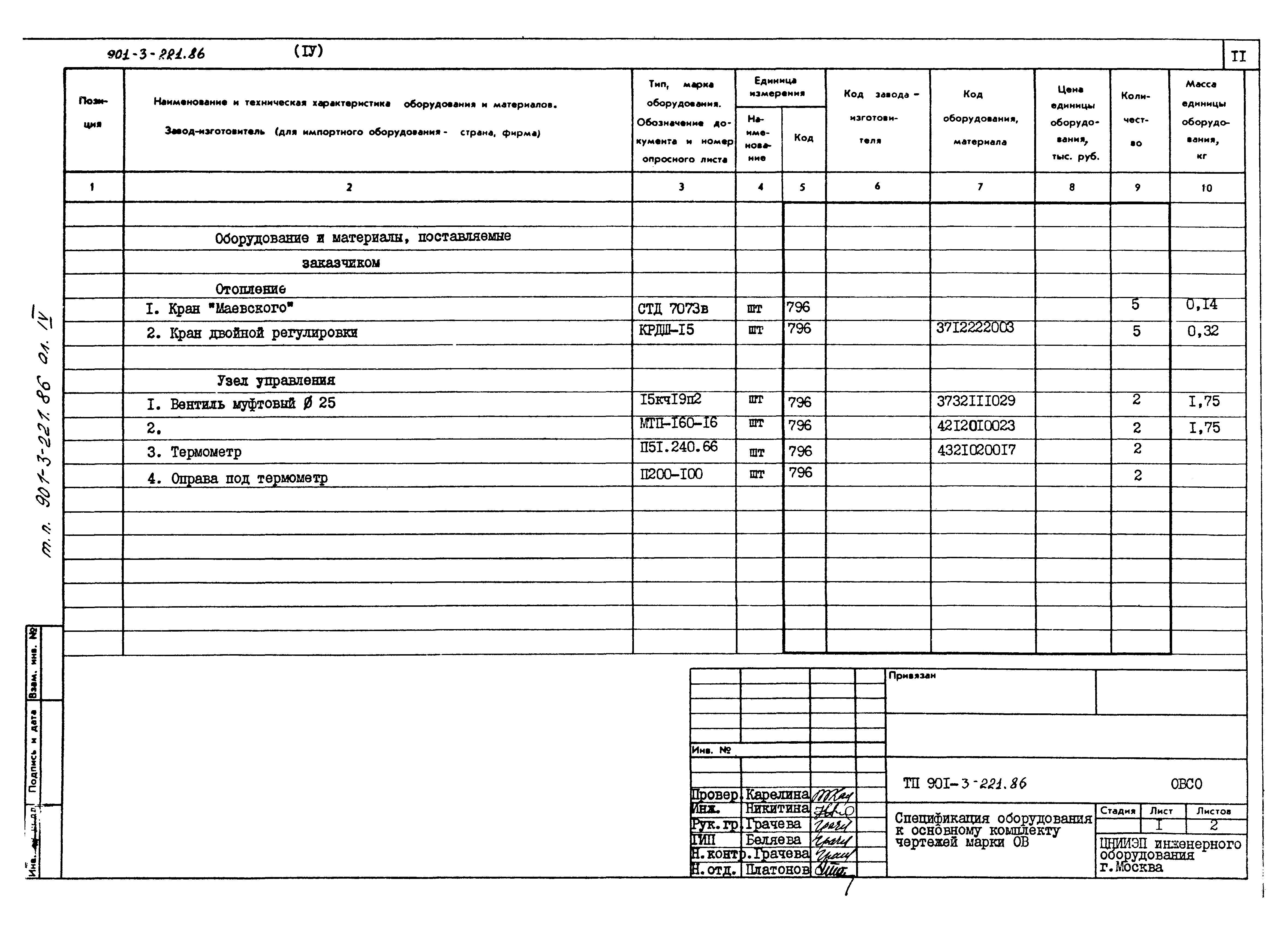 Типовой проект 901-3-221.86