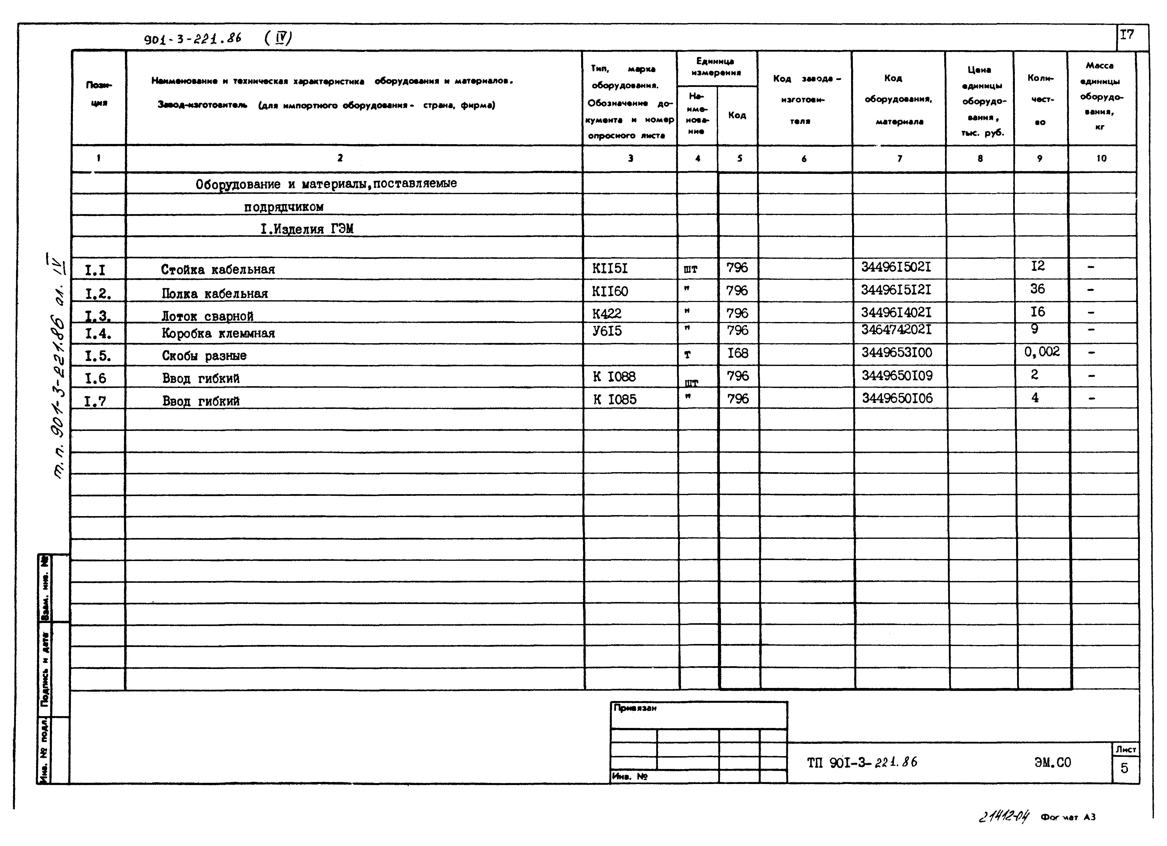 Типовой проект 901-3-221.86