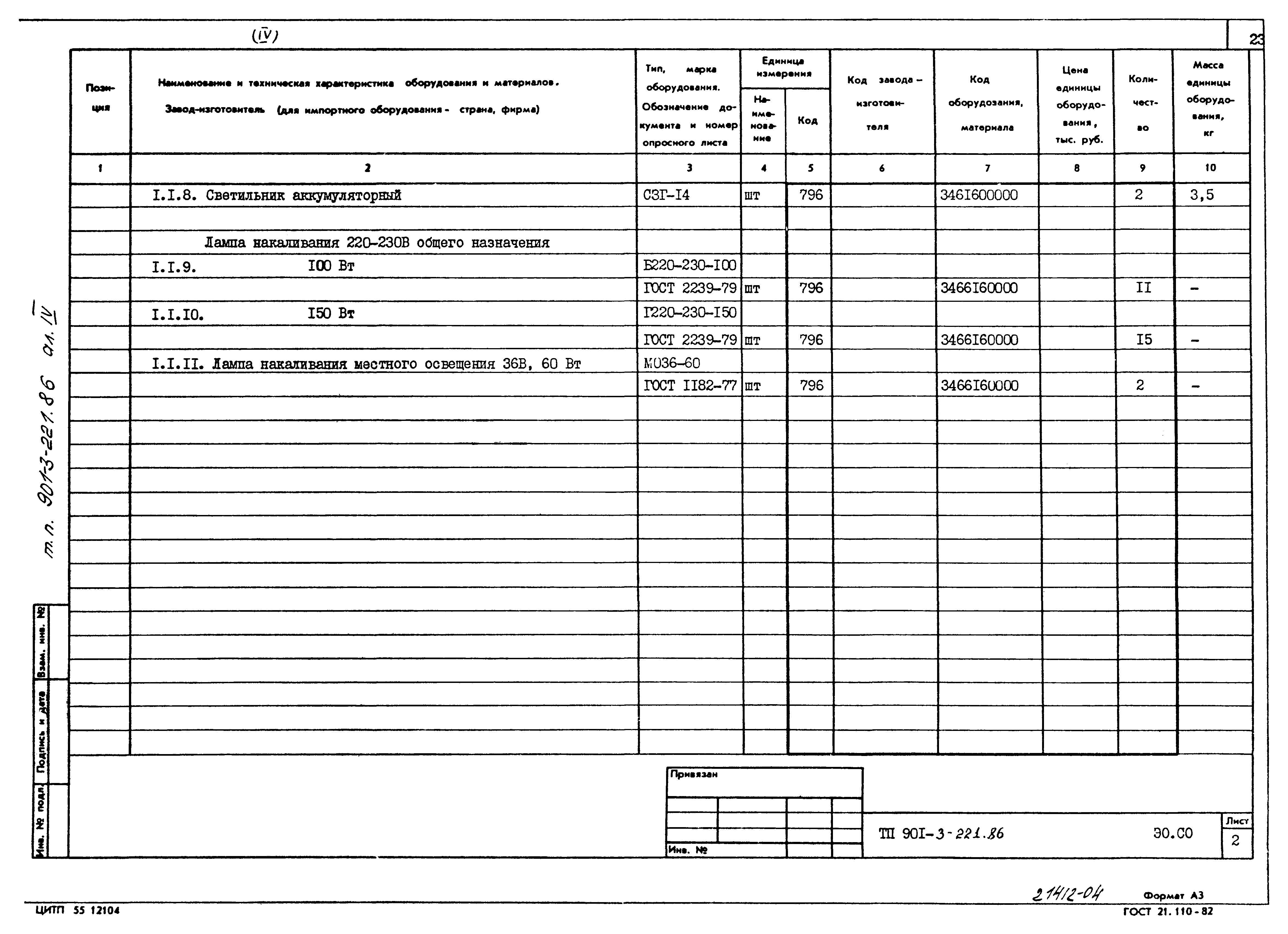 Типовой проект 901-3-221.86