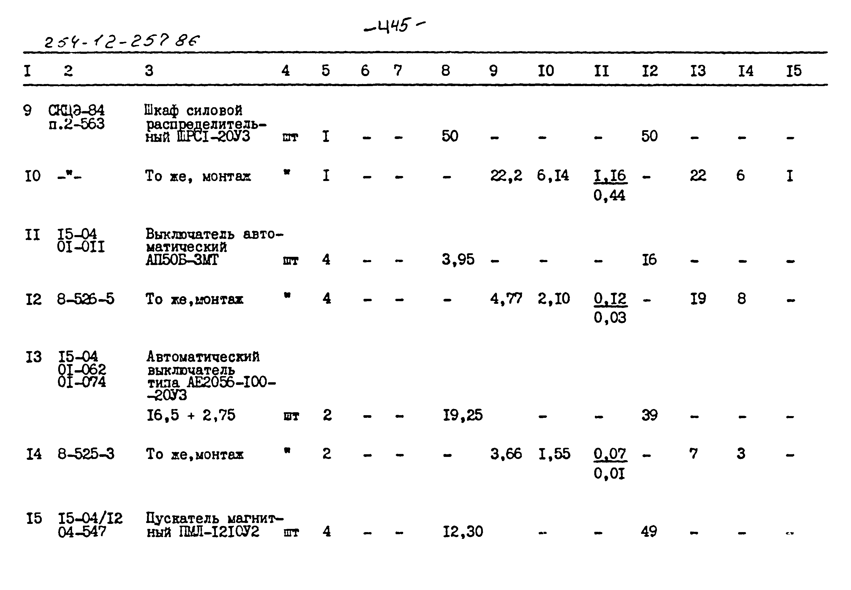 Типовой проект 264-12-257.86