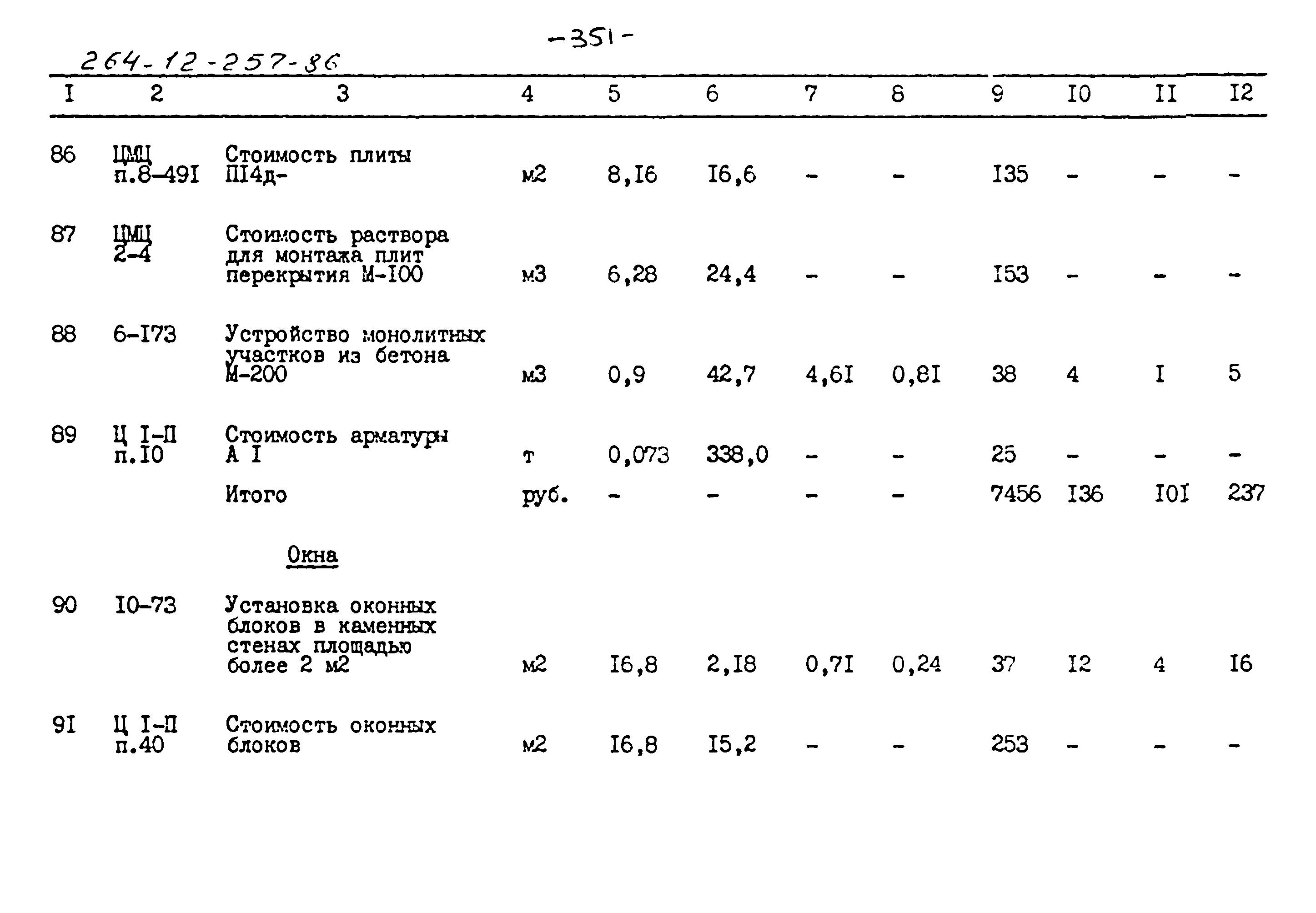 Типовой проект 264-12-257.86