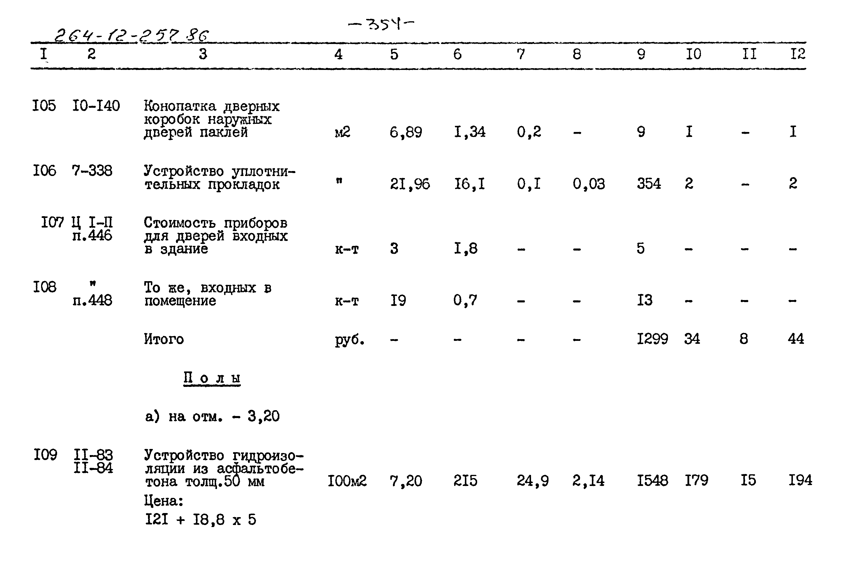 Типовой проект 264-12-257.86