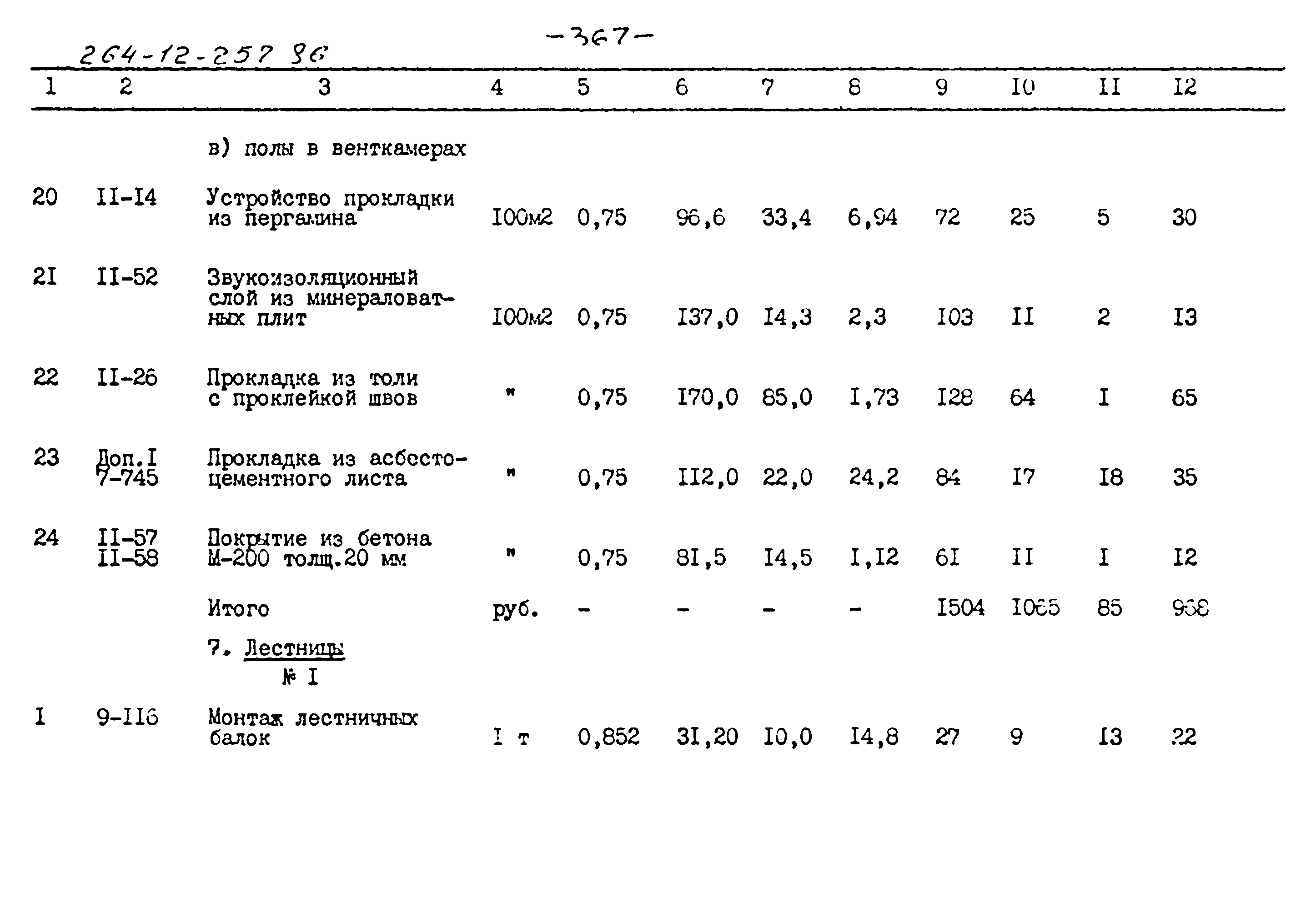 Типовой проект 264-12-257.86