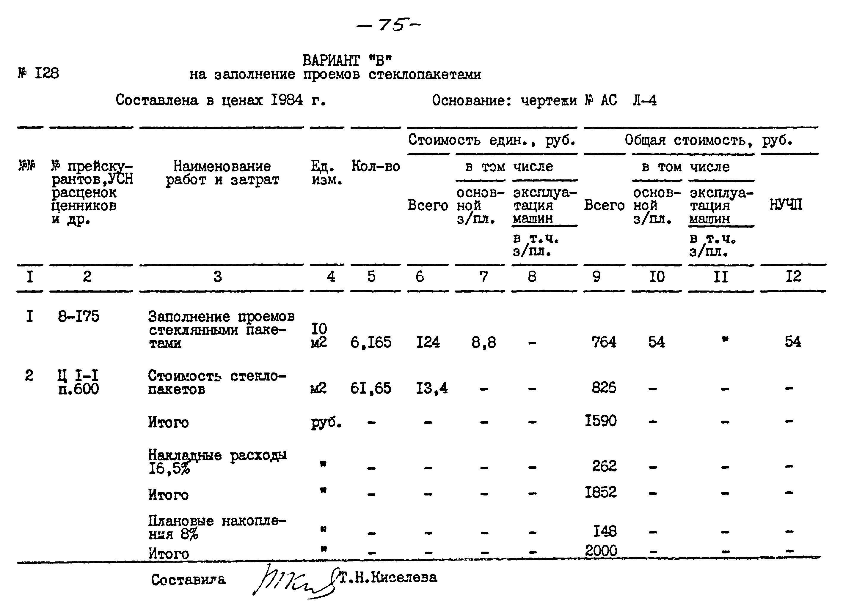 Типовой проект 264-12-257.86