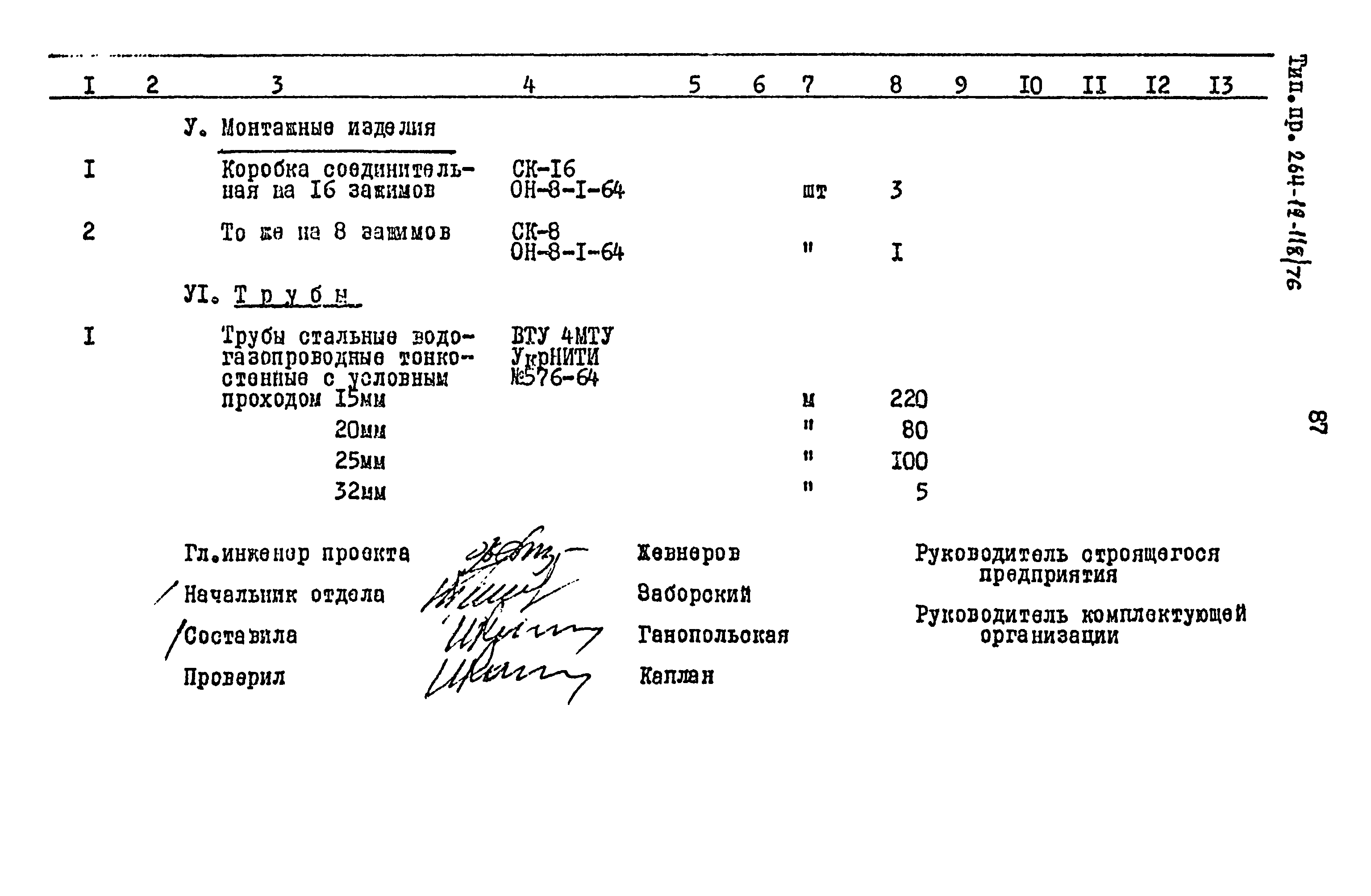 Типовой проект 264-12-118/76