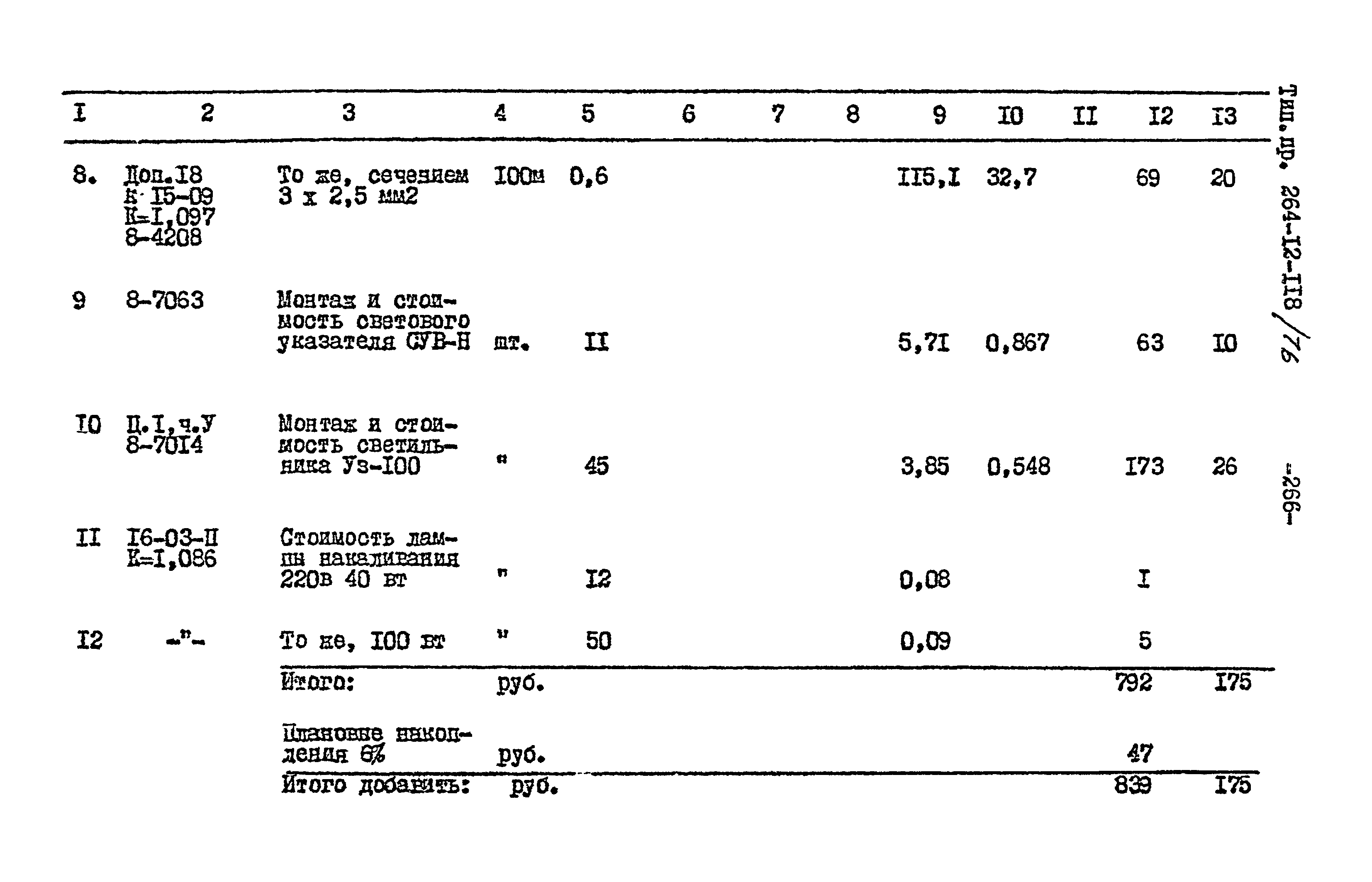 Типовой проект 264-12-118/76