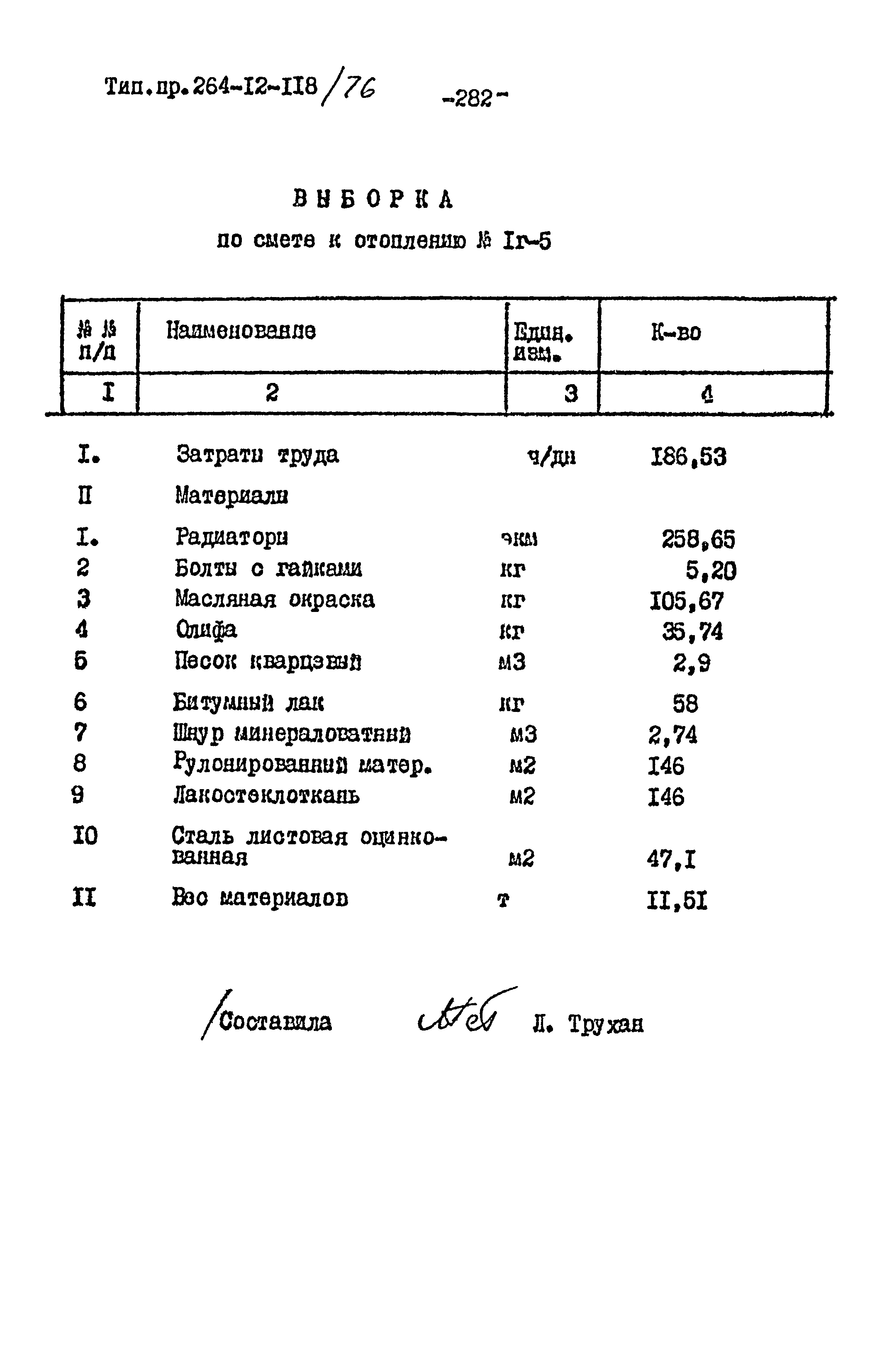 Типовой проект 264-12-118/76