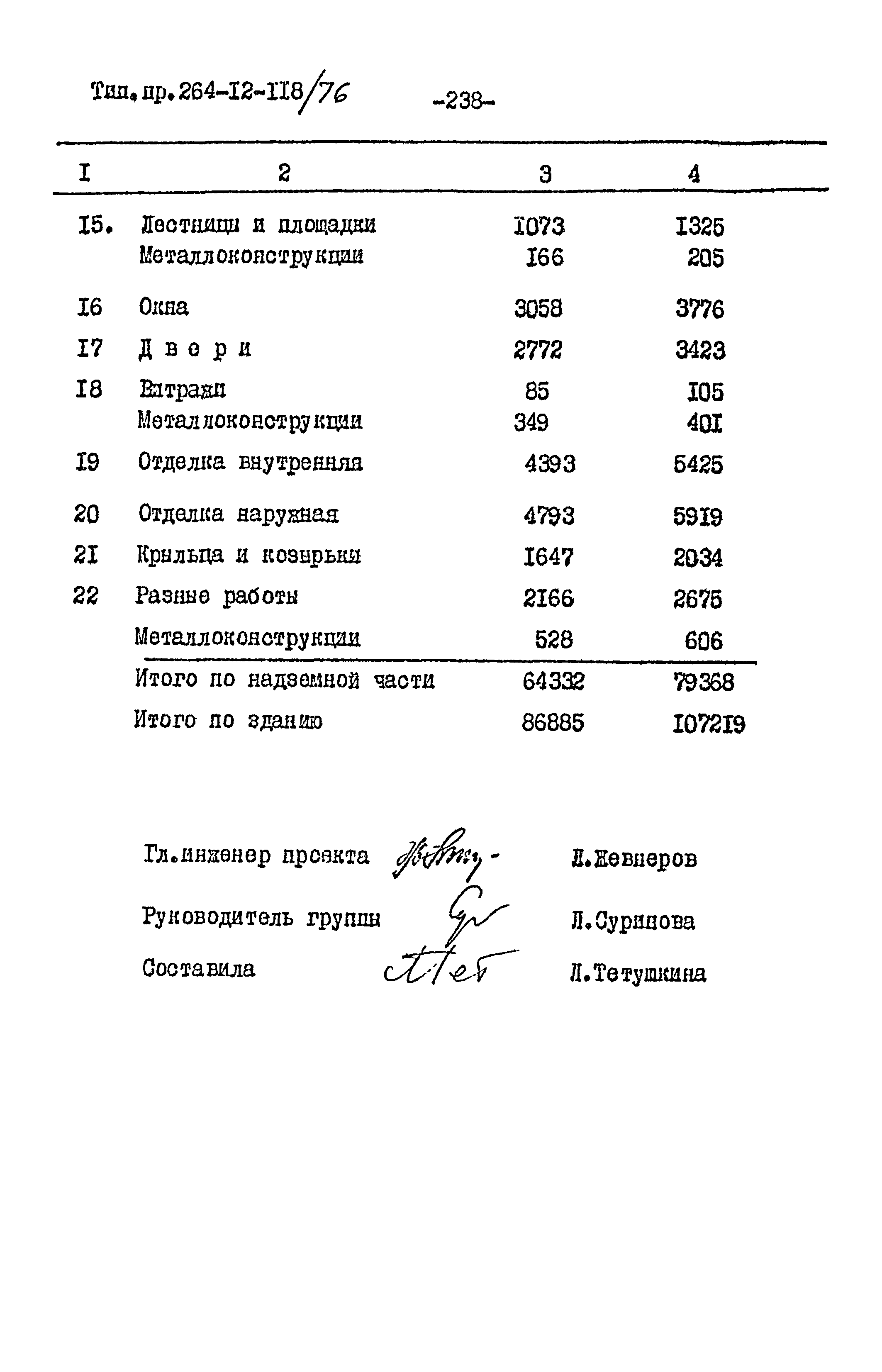 Типовой проект 264-12-118/76