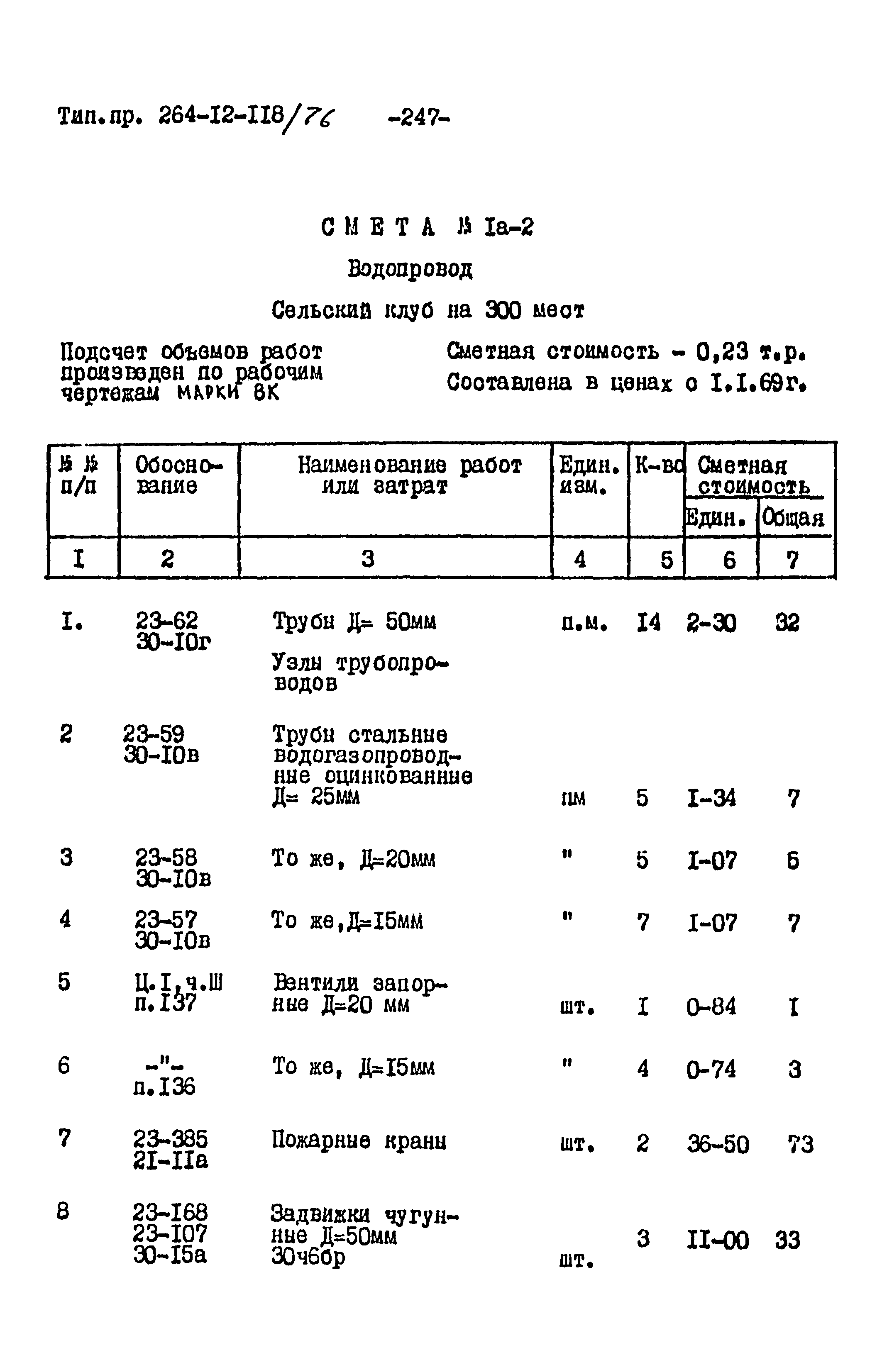 Типовой проект 264-12-118/76