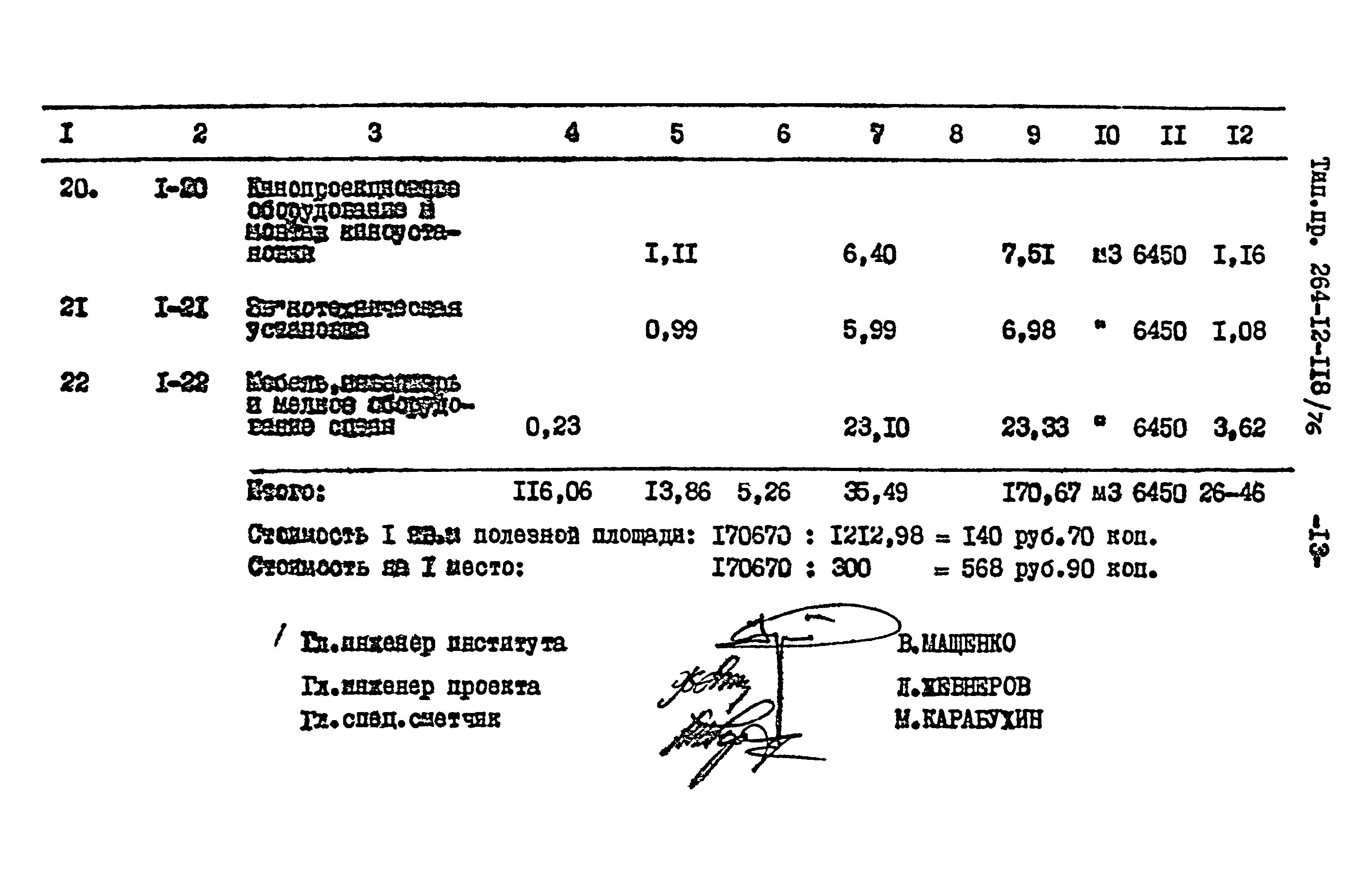 Типовой проект 264-12-118/76