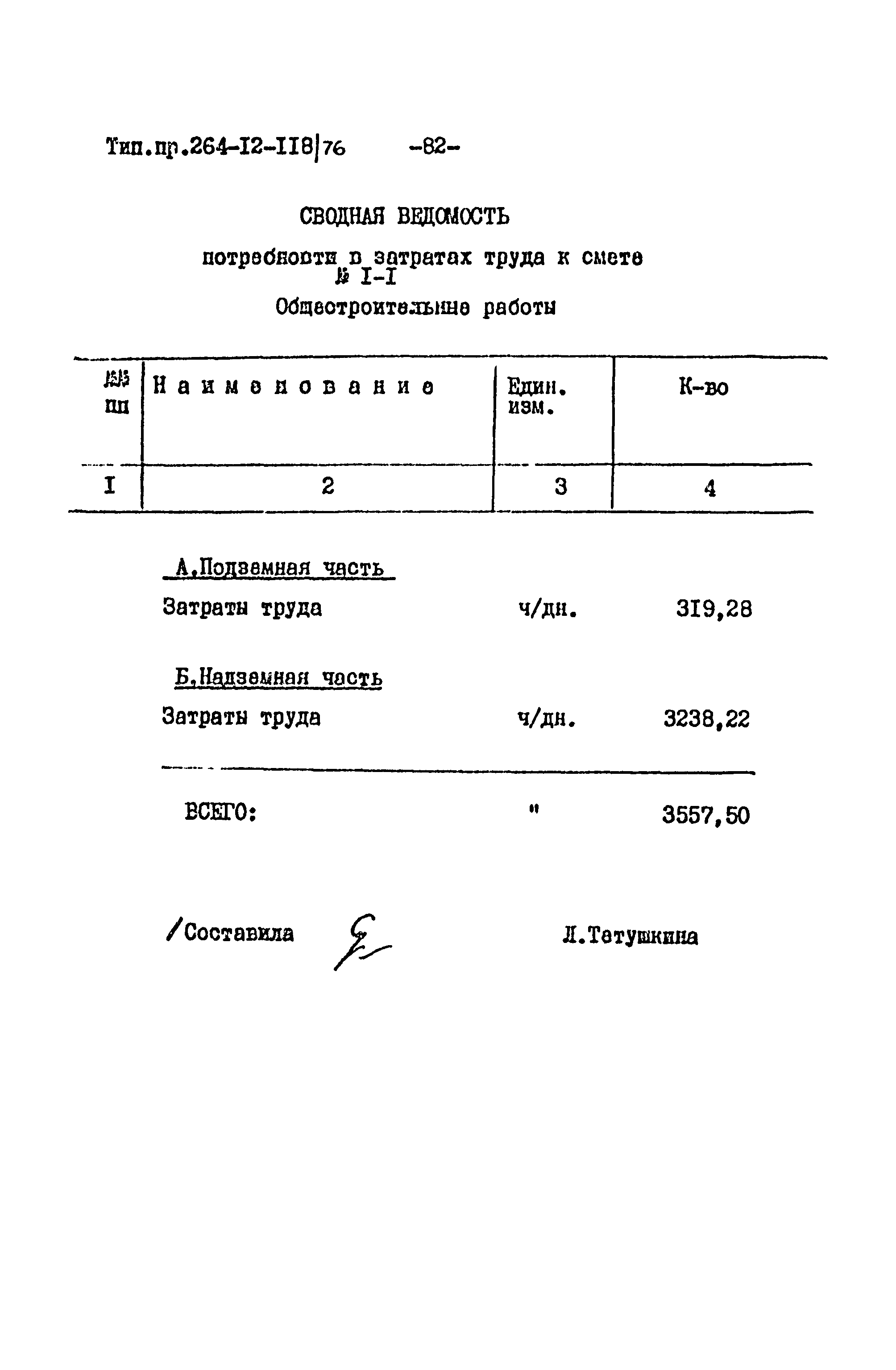 Типовой проект 264-12-118/76