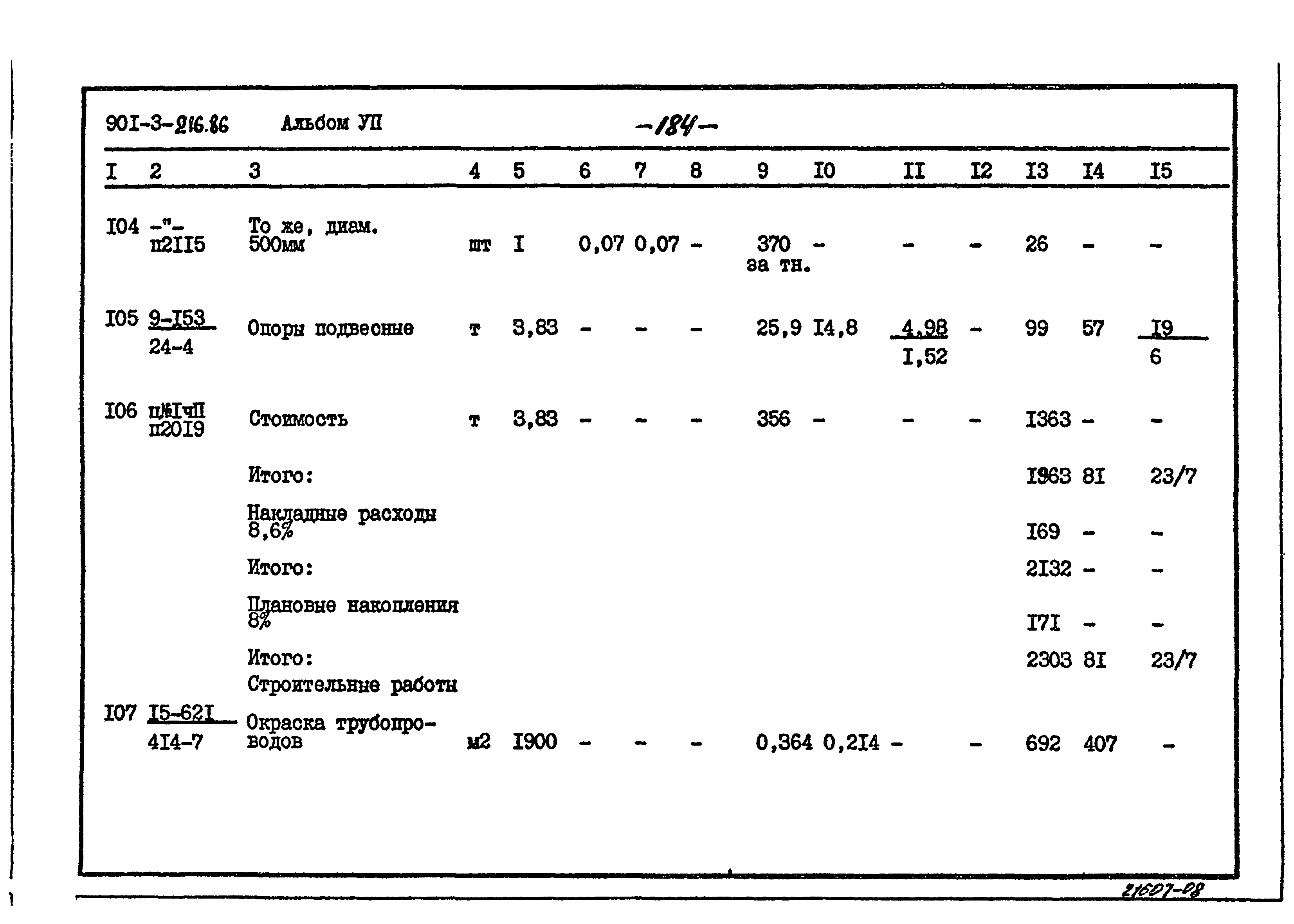 Типовой проект 901-3-216.86