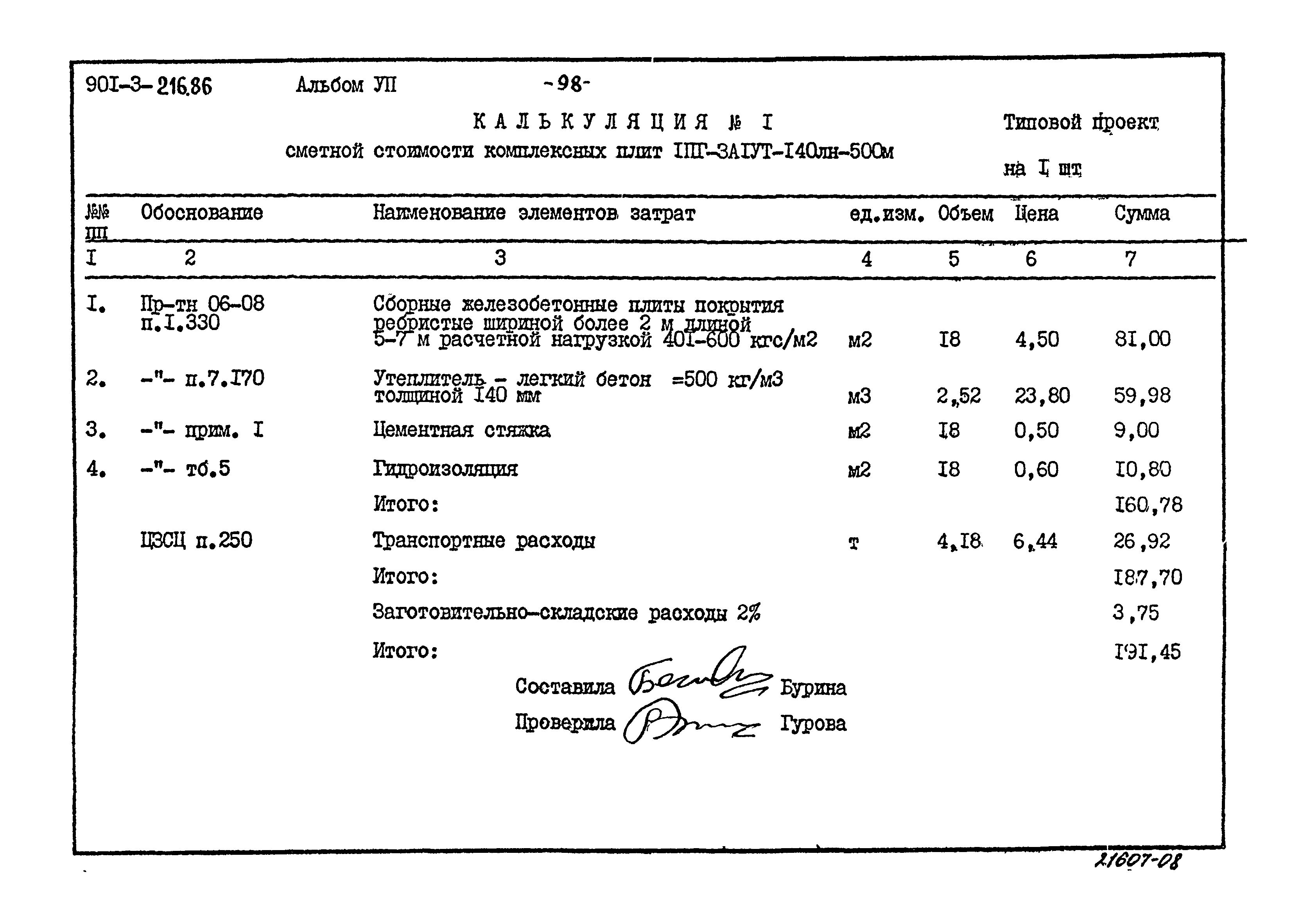 Типовой проект 901-3-216.86