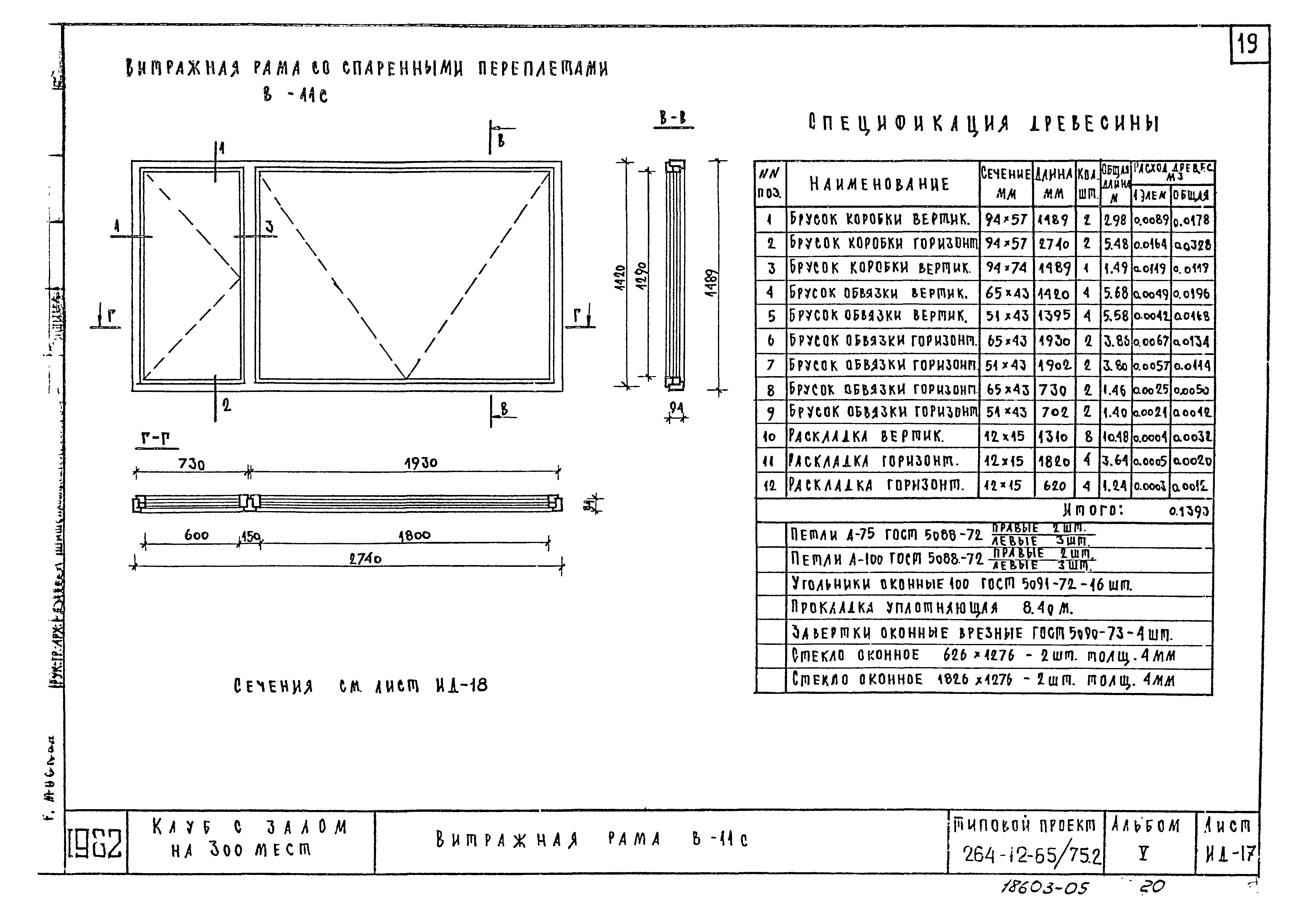 Типовой проект 264-12-65/75.2