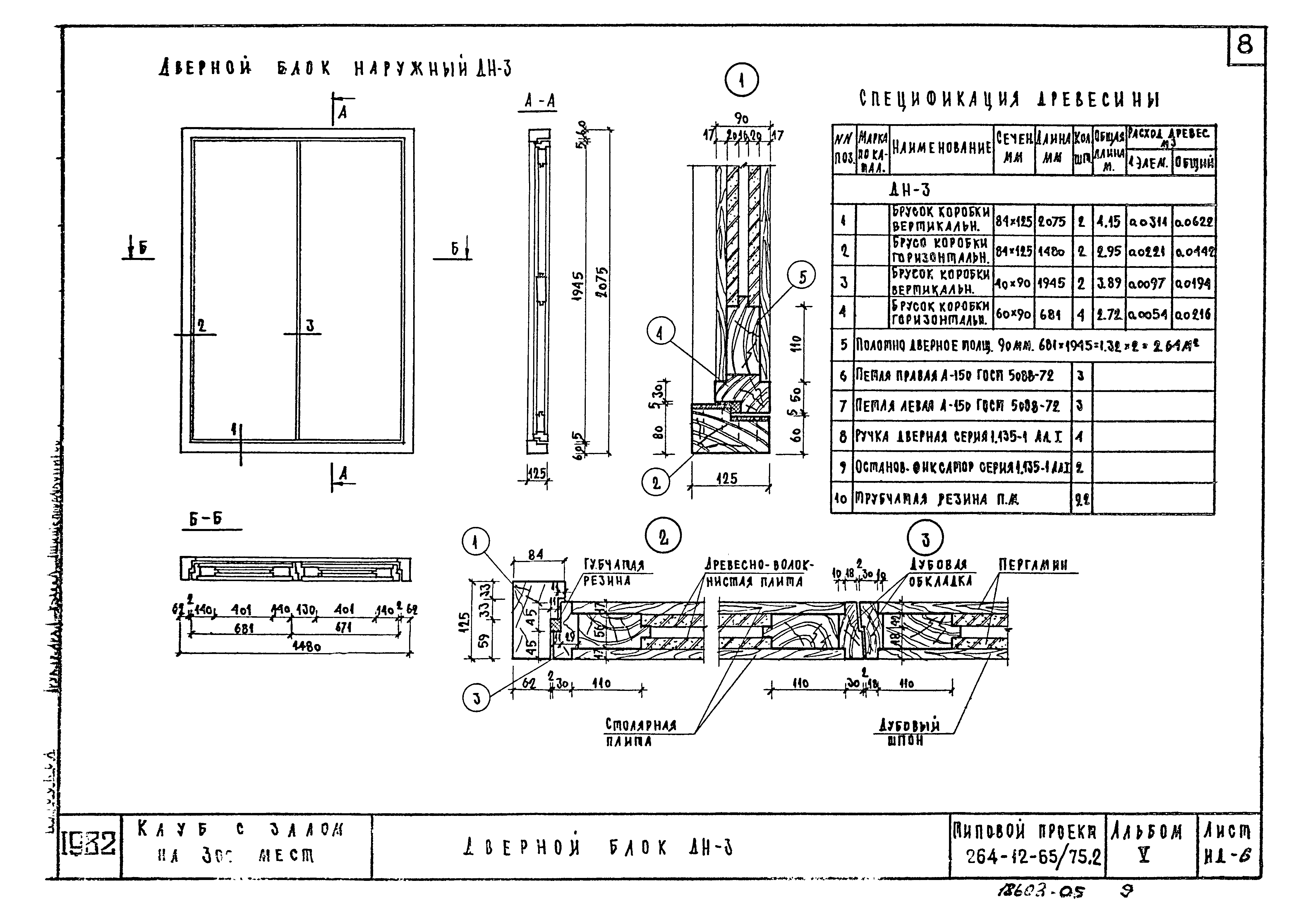 Типовой проект 264-12-65/75.2