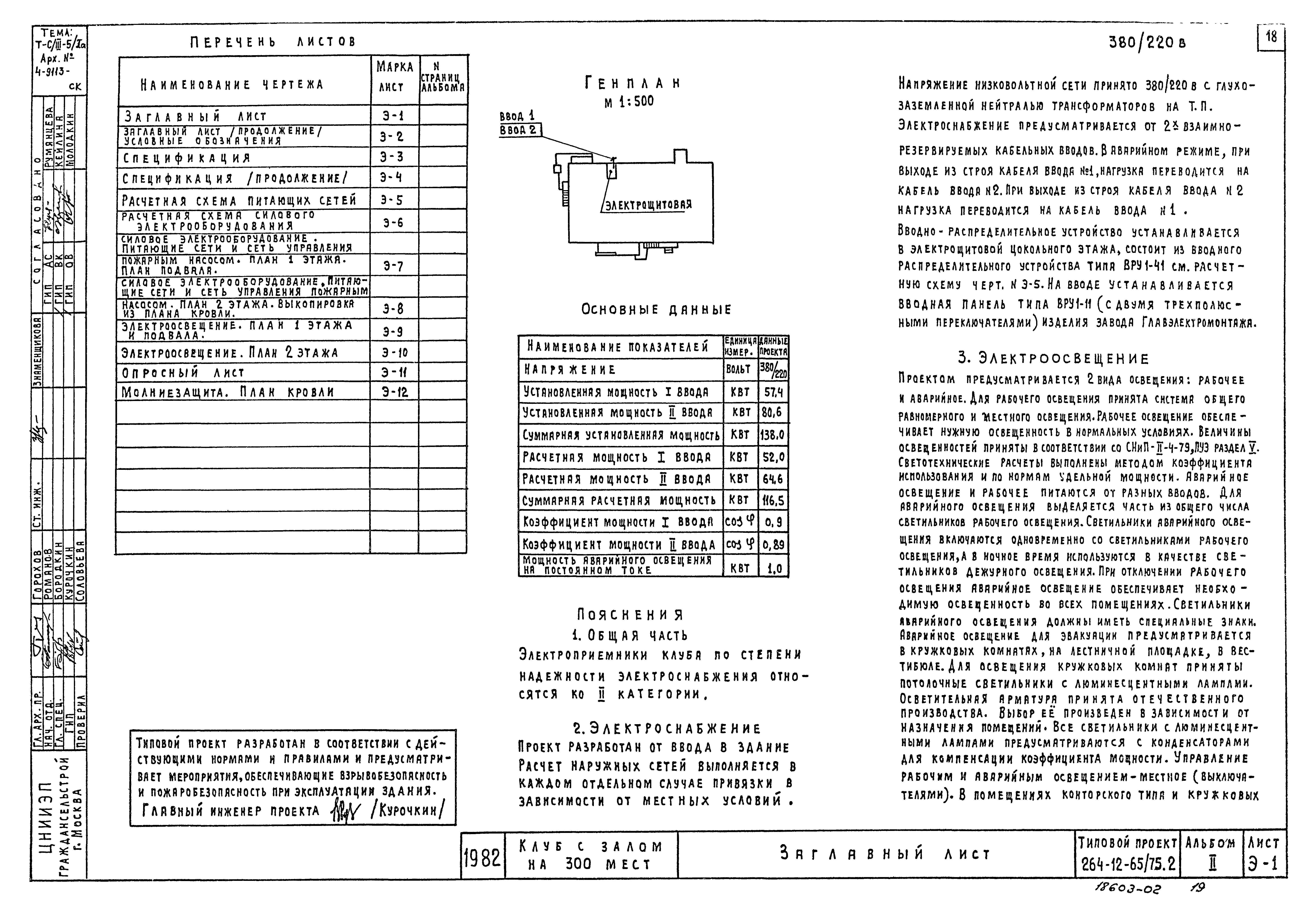 Типовой проект 264-12-65/75.2