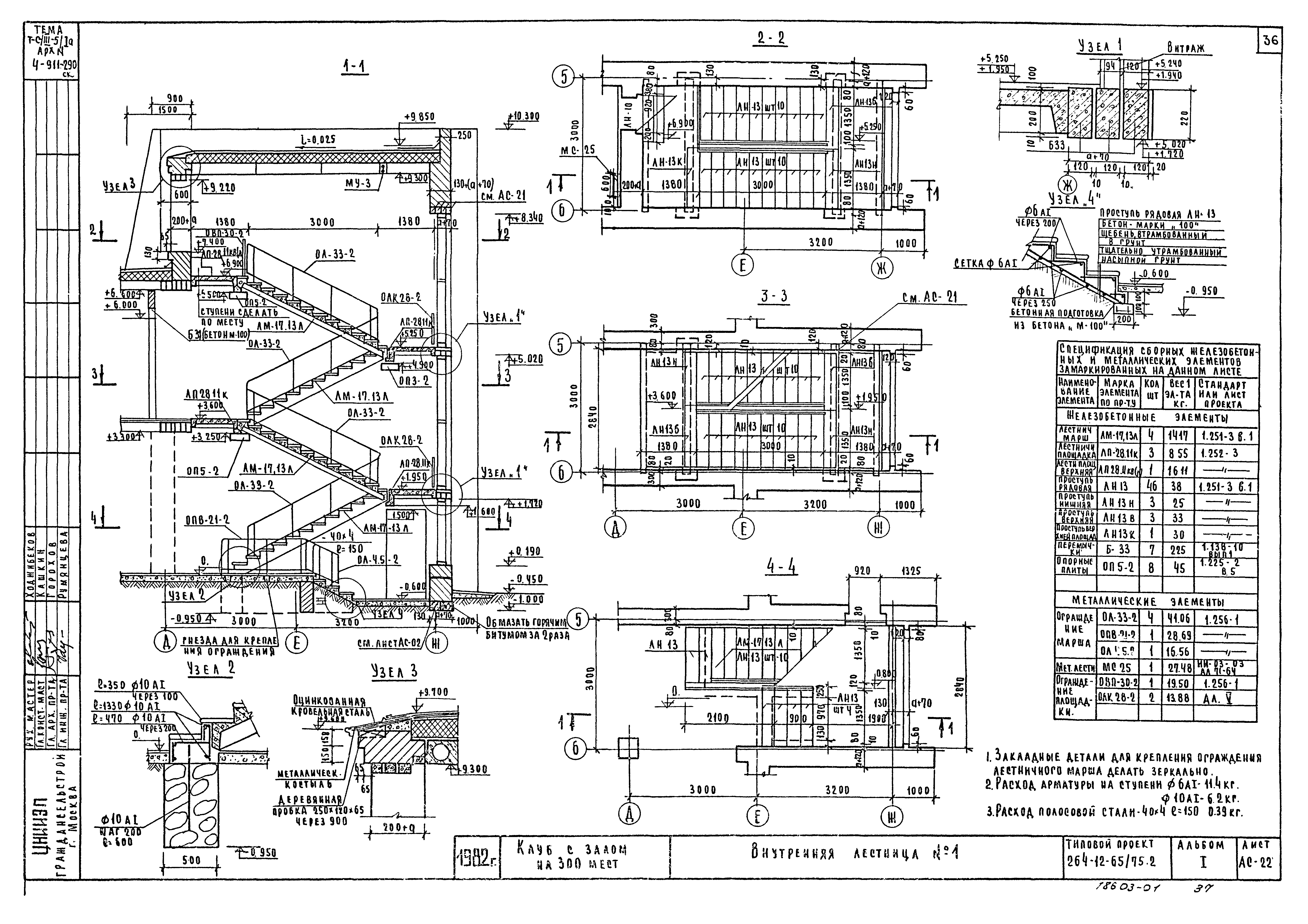 Типовой проект 264-12-65/75.2