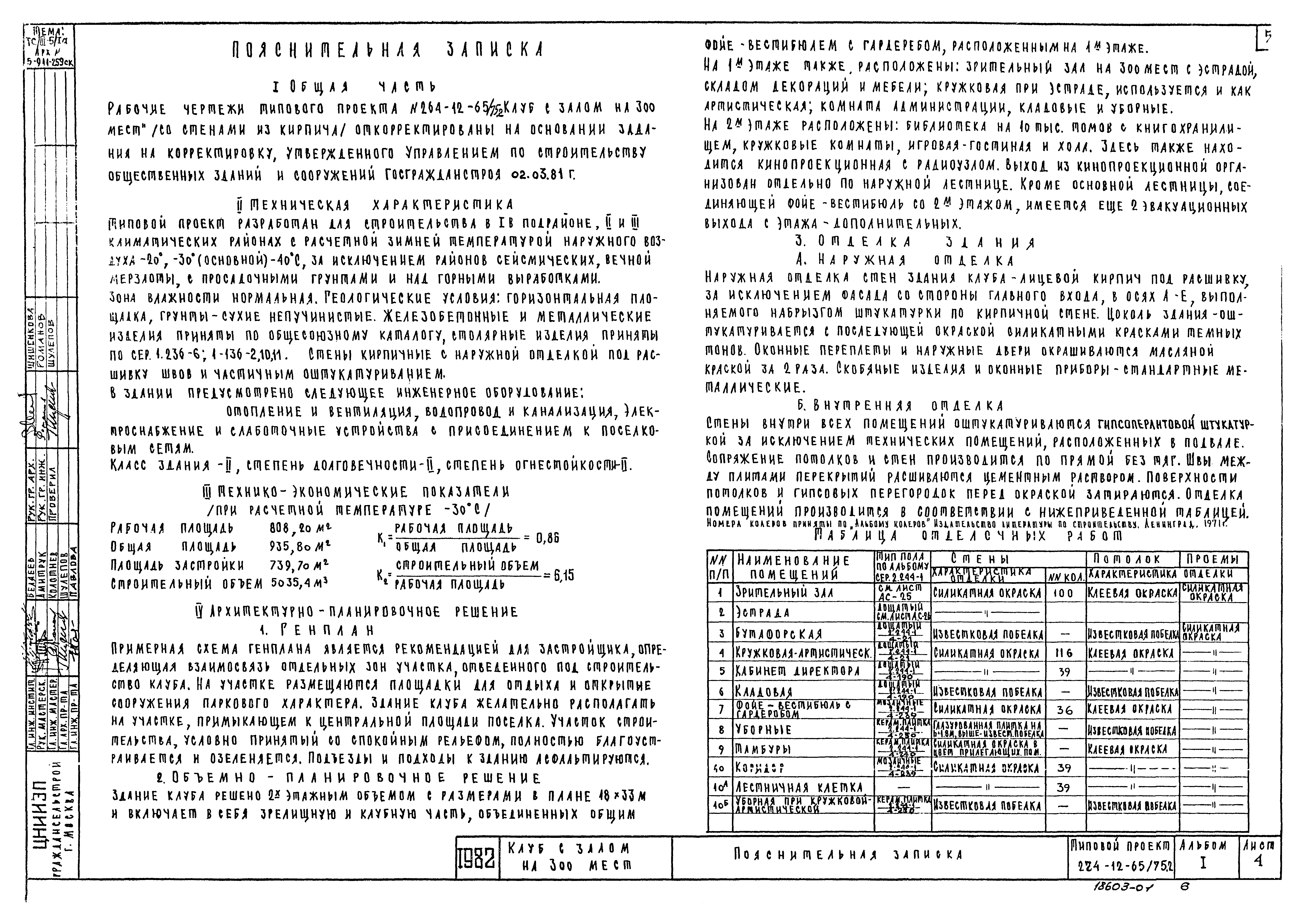 Типовой проект 264-12-65/75.2