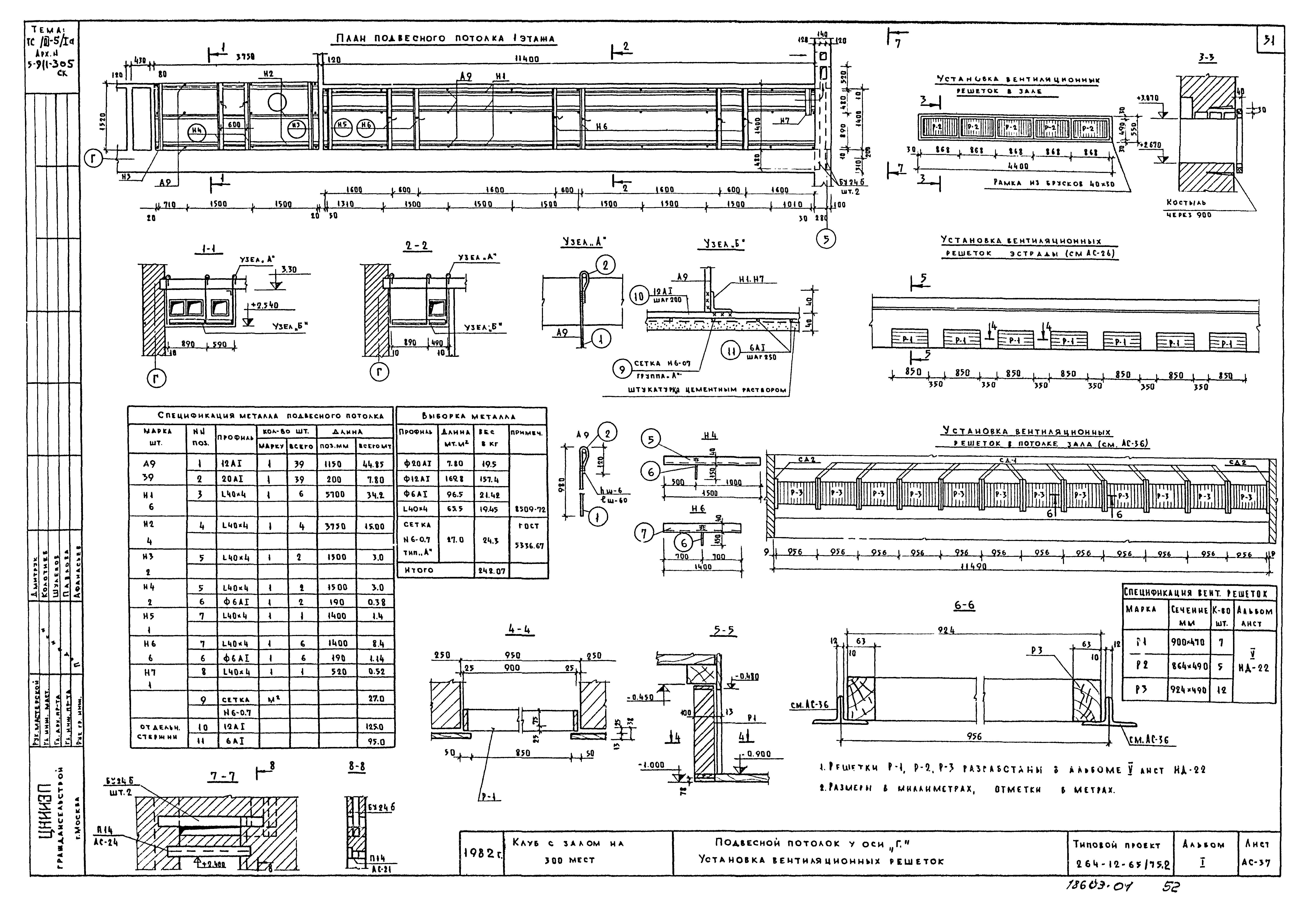 Типовой проект 264-12-65/75.2