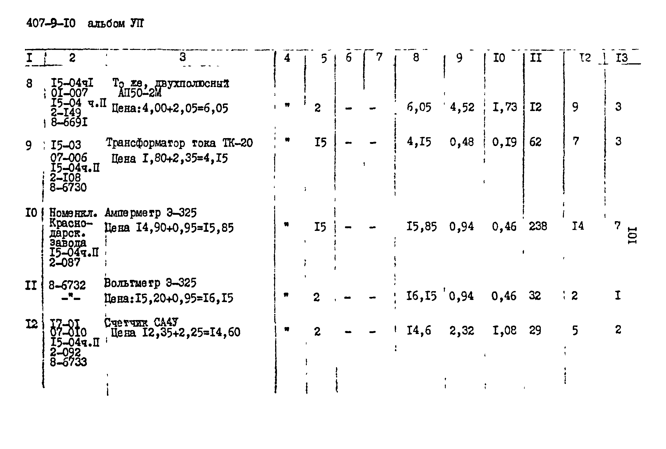 Типовой проект 407-9-10