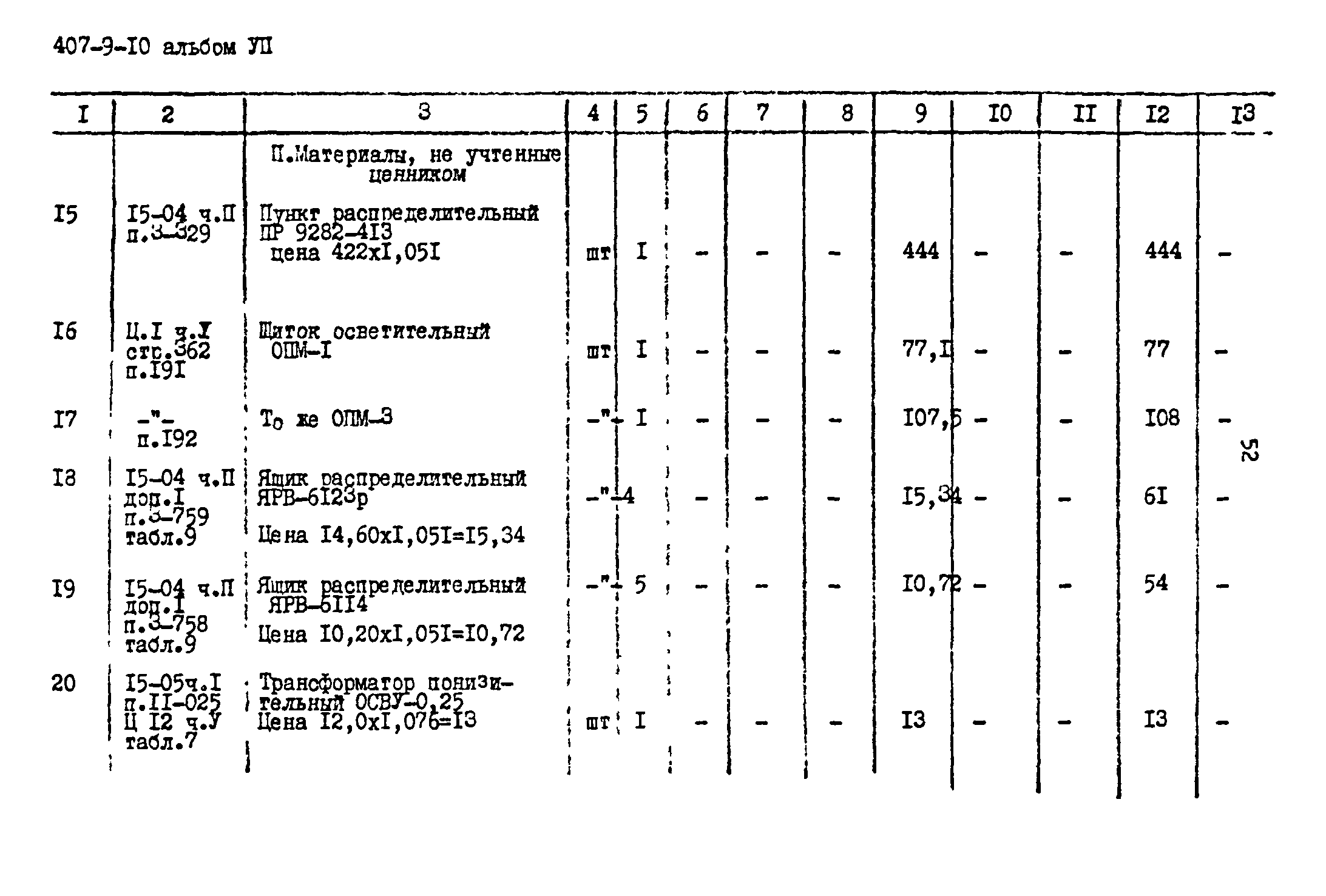 Типовой проект 407-9-10