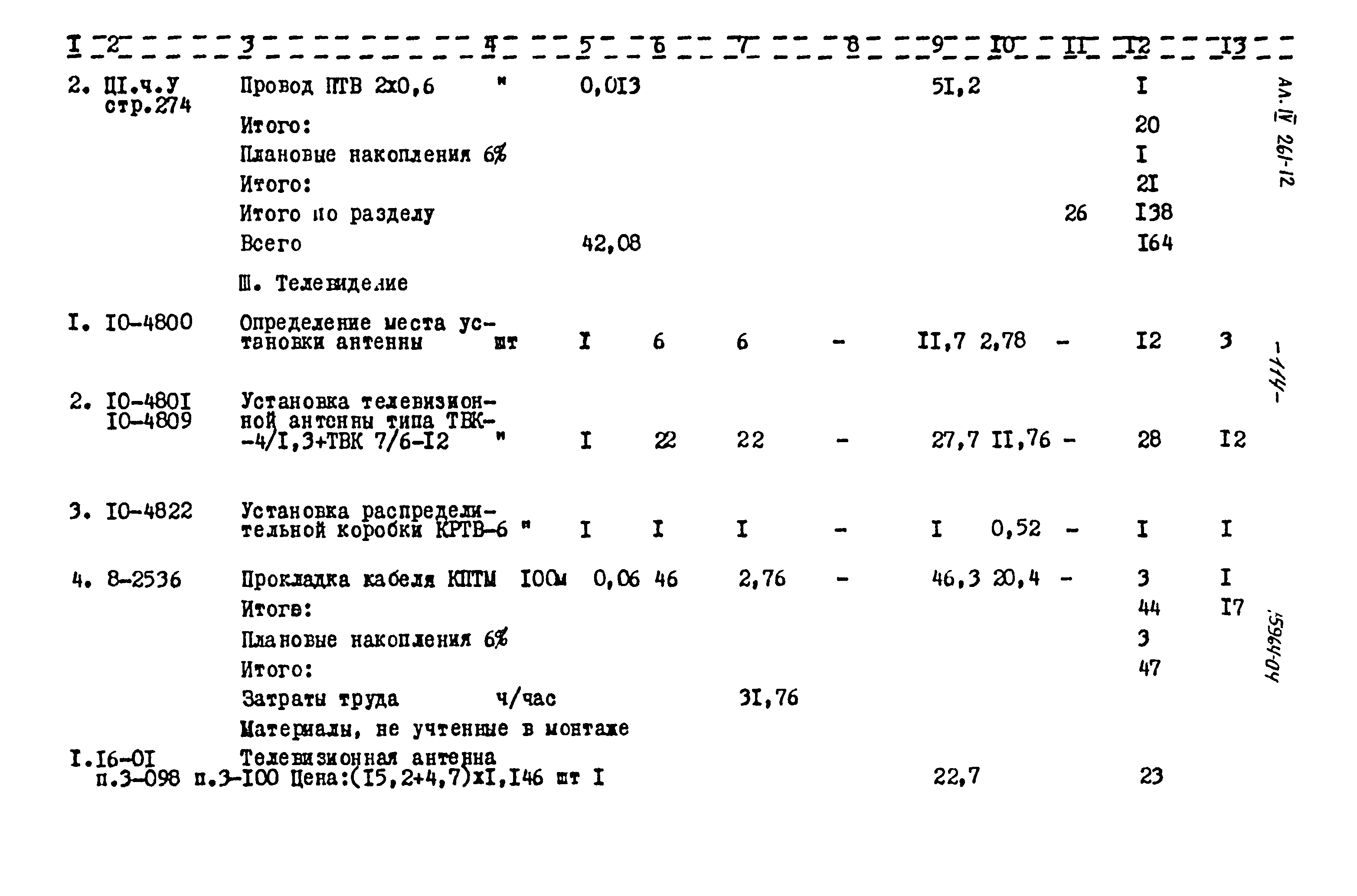 Типовой проект 261-12-173