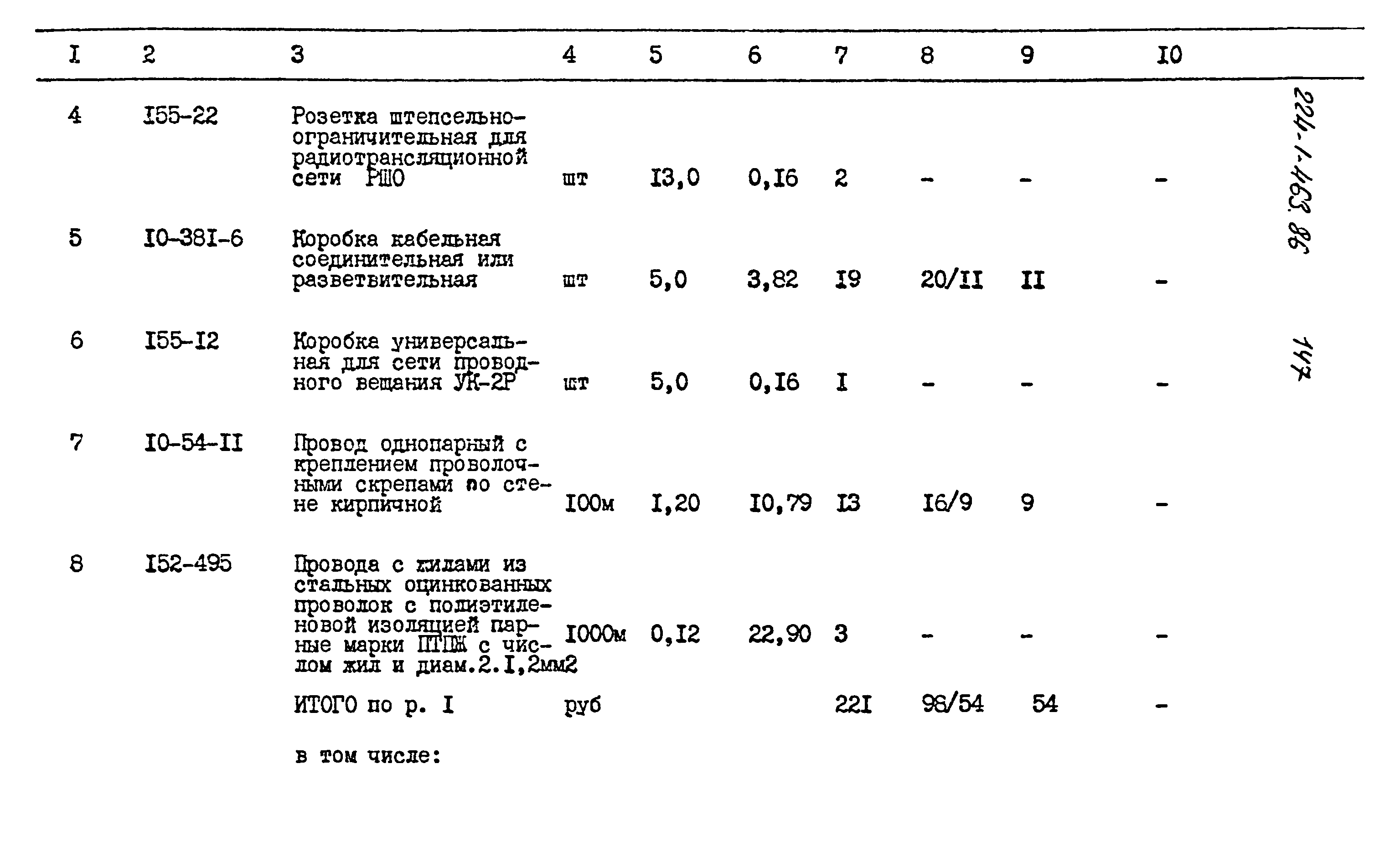 Типовой проект 224-1-463.86