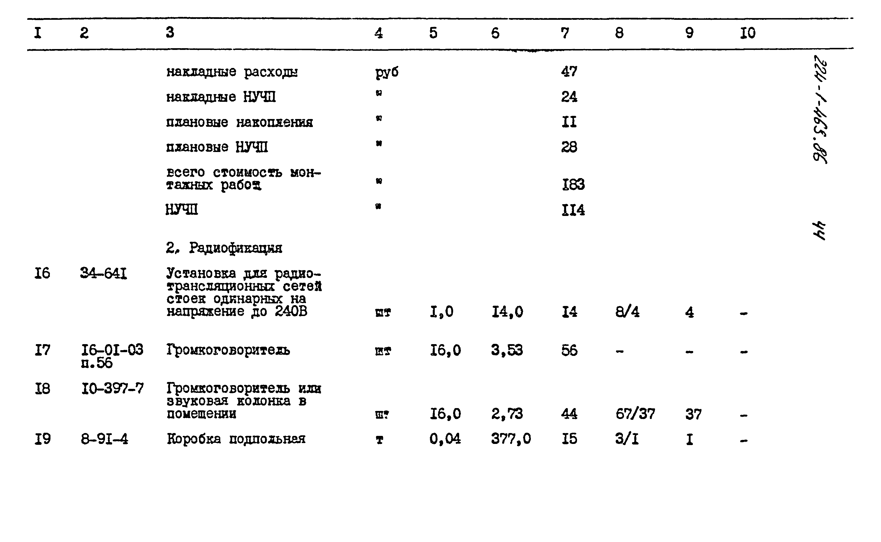 Типовой проект 224-1-463.86