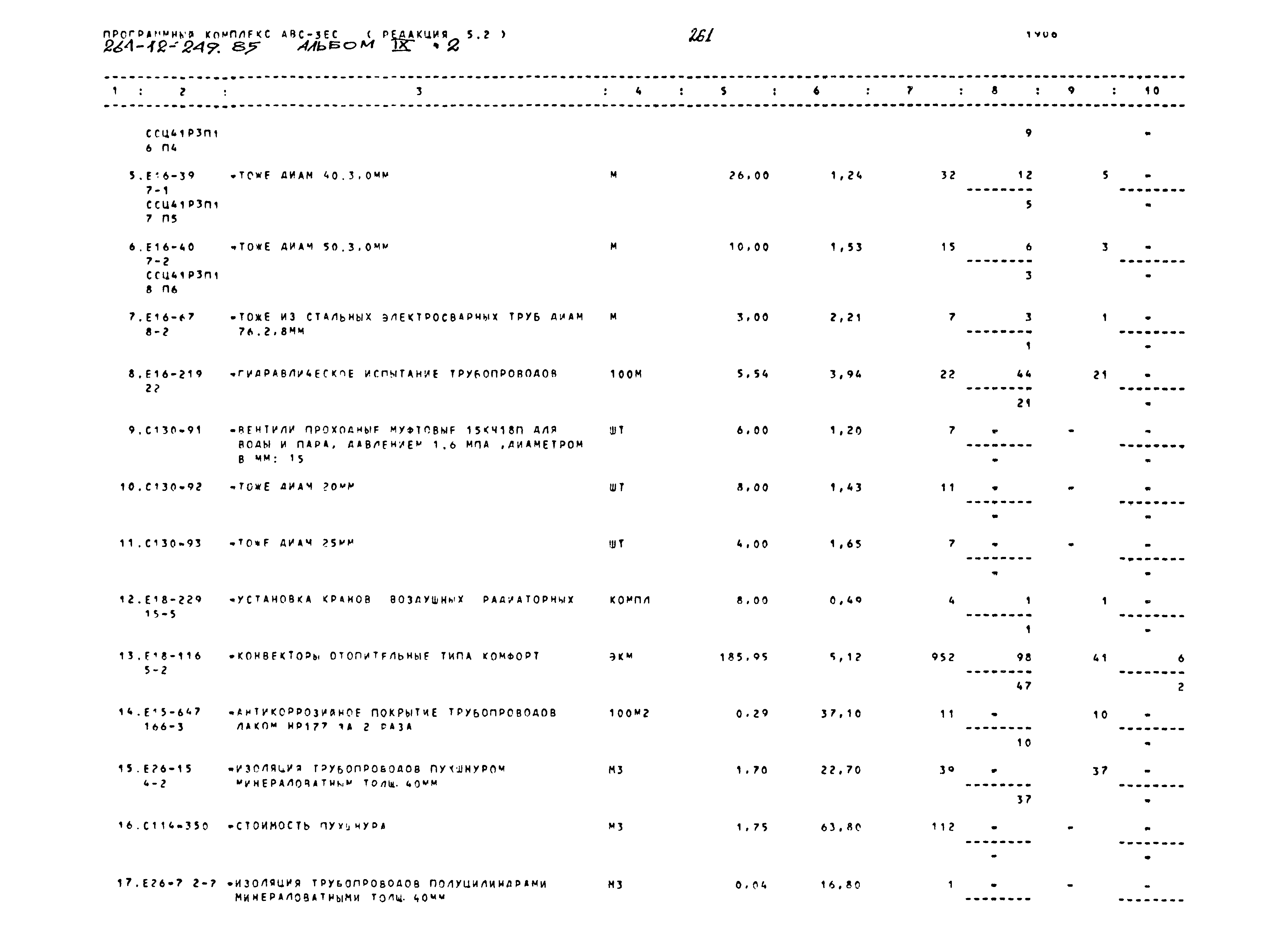 Типовой проект 264-12-249.85