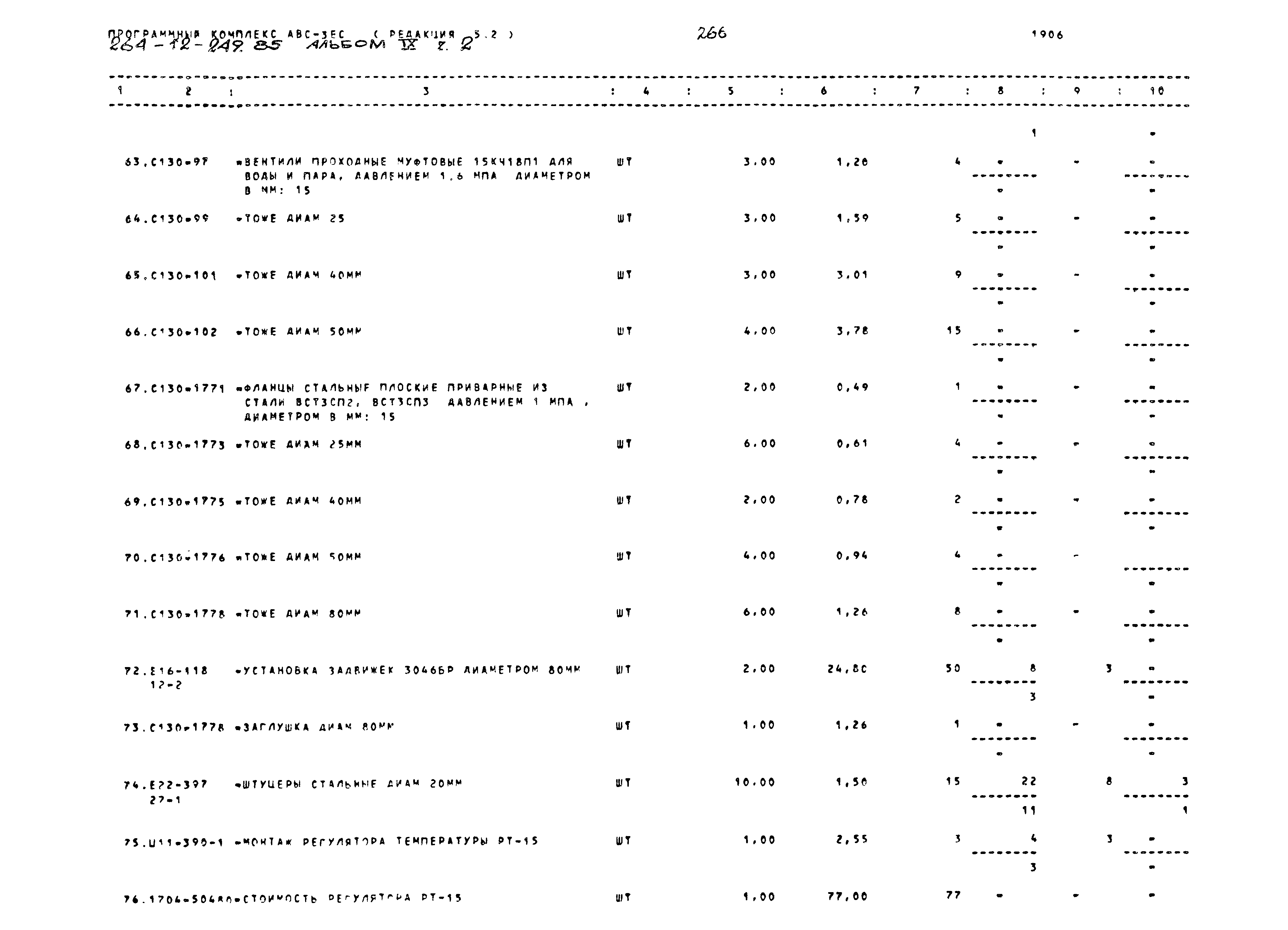 Типовой проект 264-12-249.85